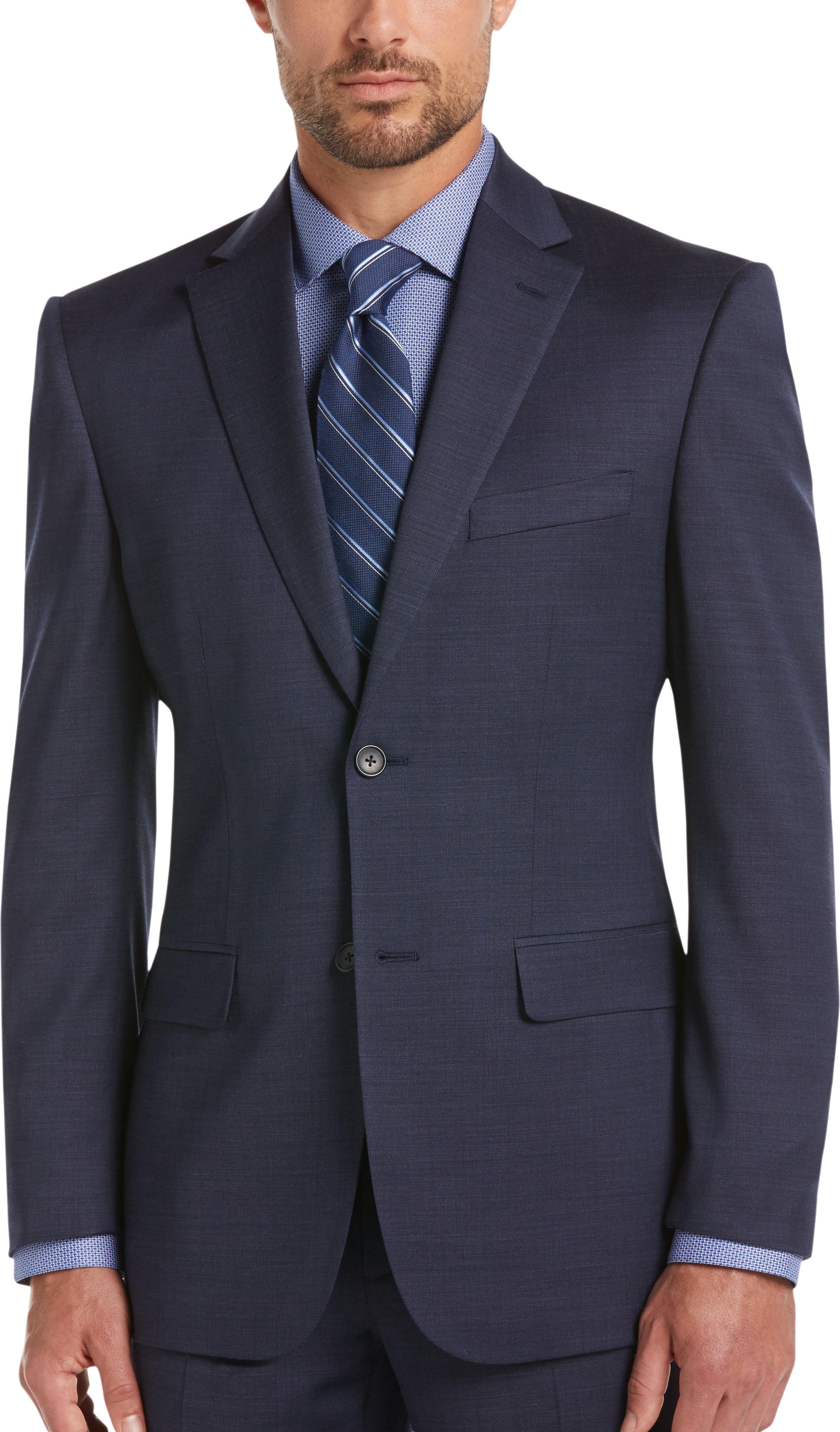 Awearness Kenneth Cole Slim Fit Suit Separates Coat, Postman Blue - Men ...