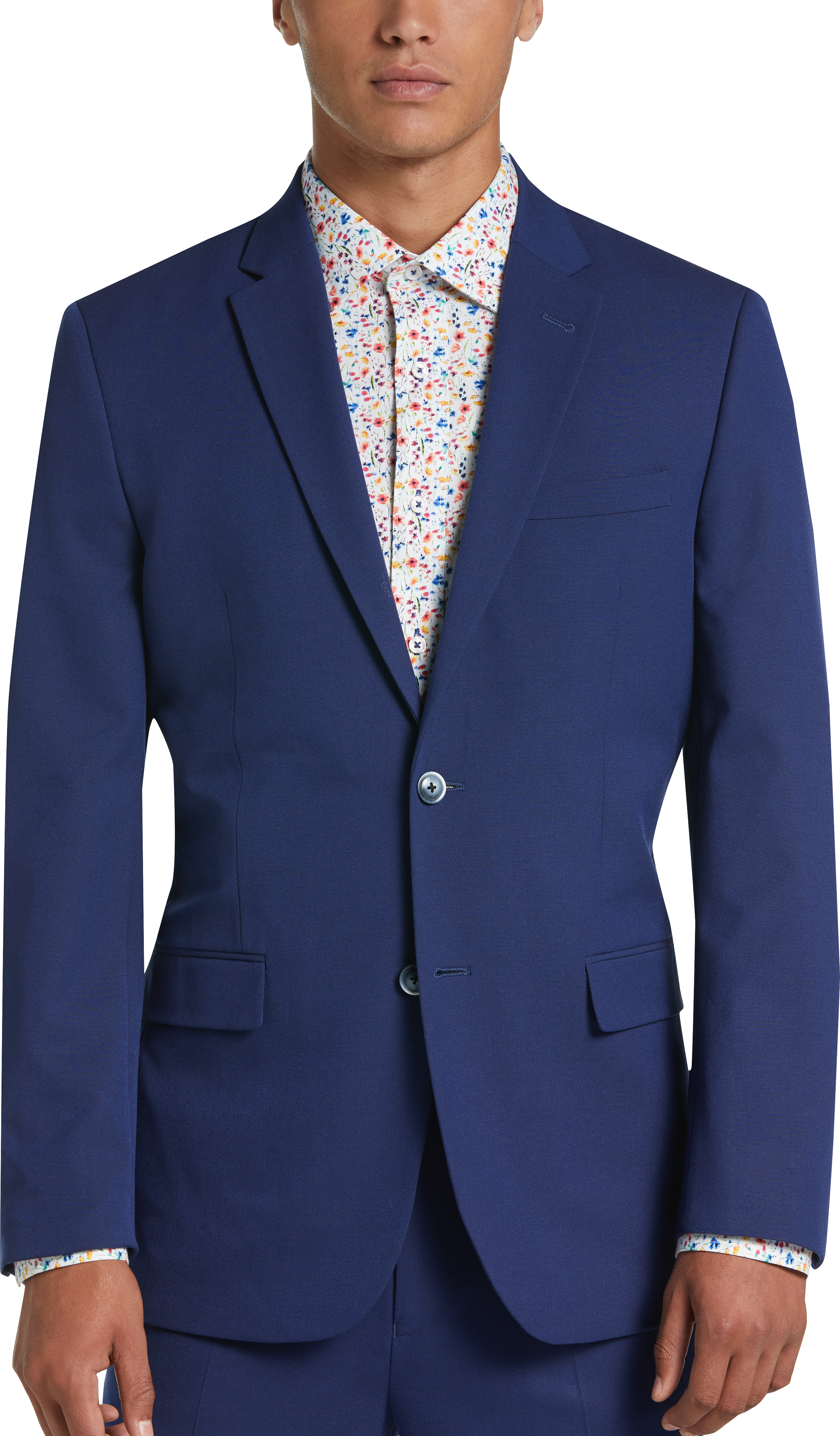 Ben Sherman Blue Extreme Slim Fit Suit 