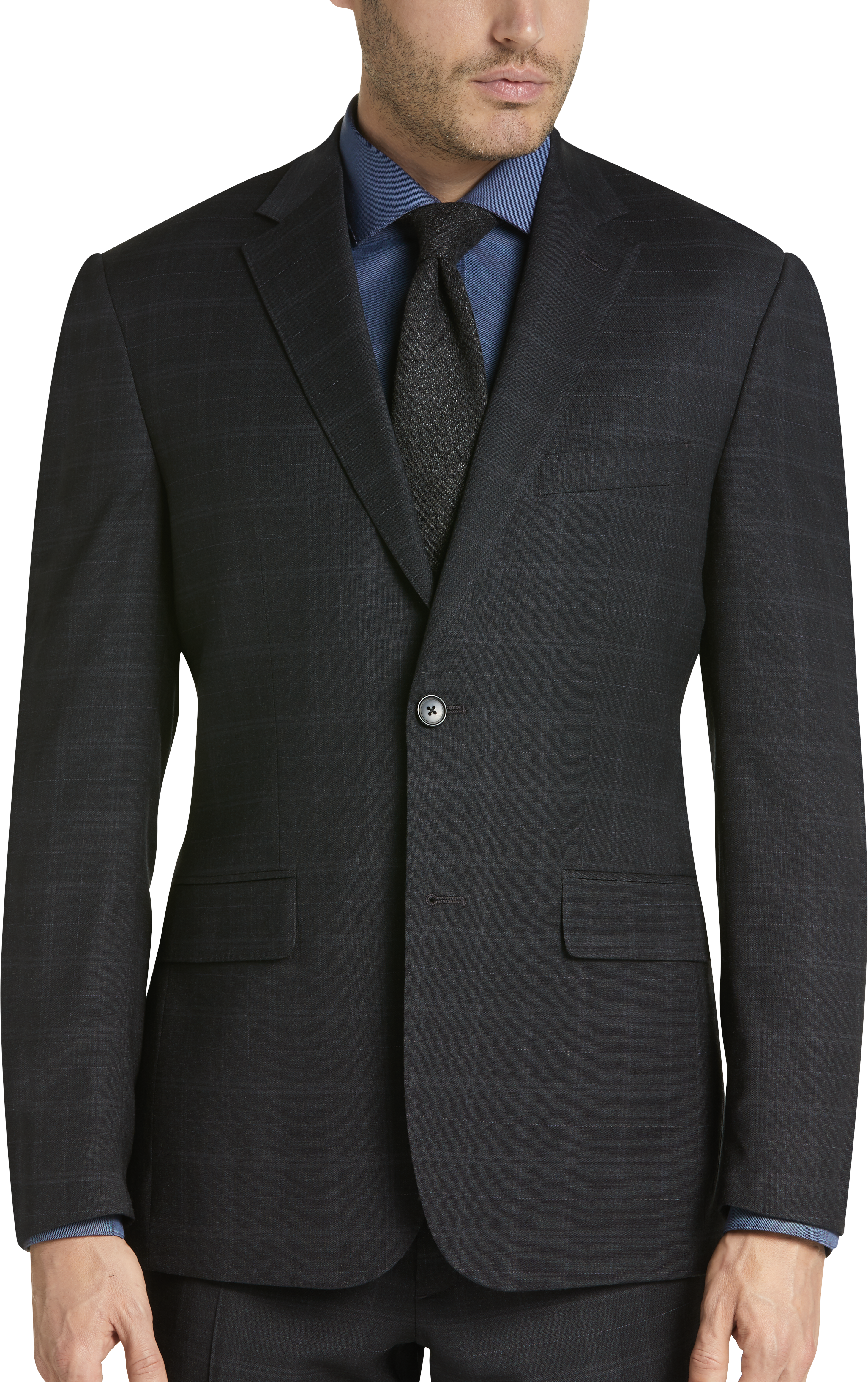 kenneth cole bright blue suit