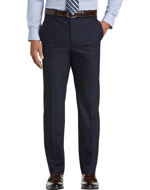 Joseph Abboud Modern Fit Suit Separates Pants, Blue Tic - Men's Suits ...