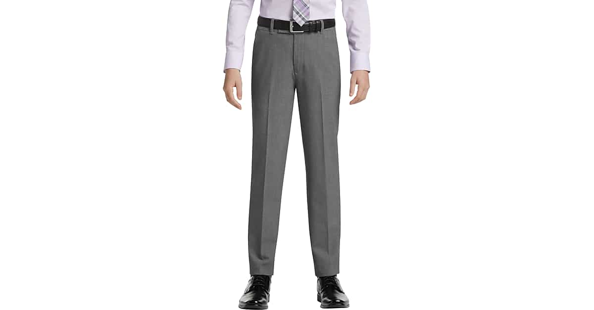 calvin klein grey suit pants