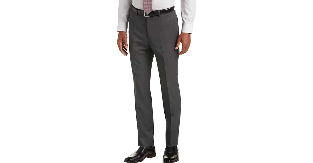grey calvin klein pants