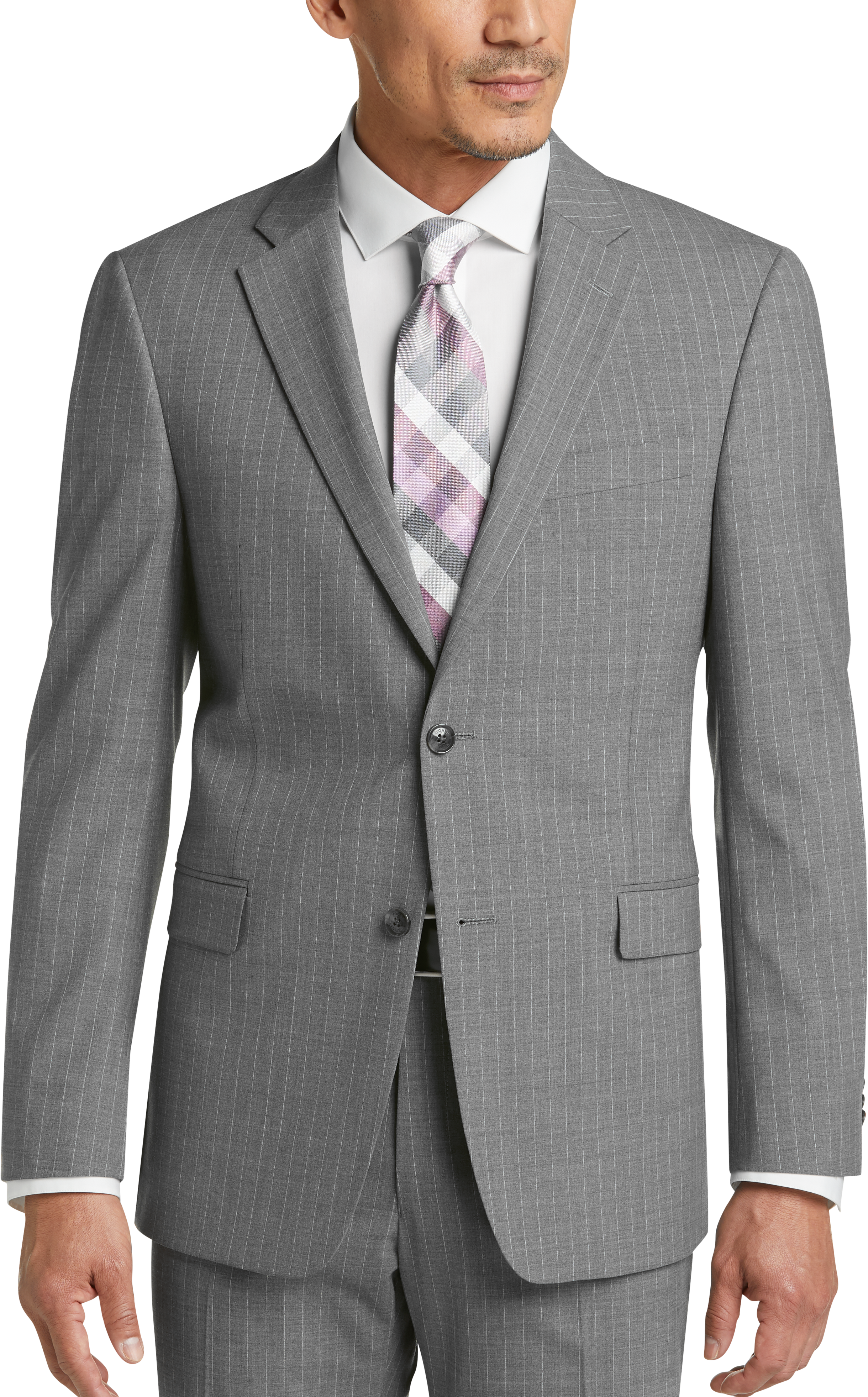 tommy hilfiger grey suit