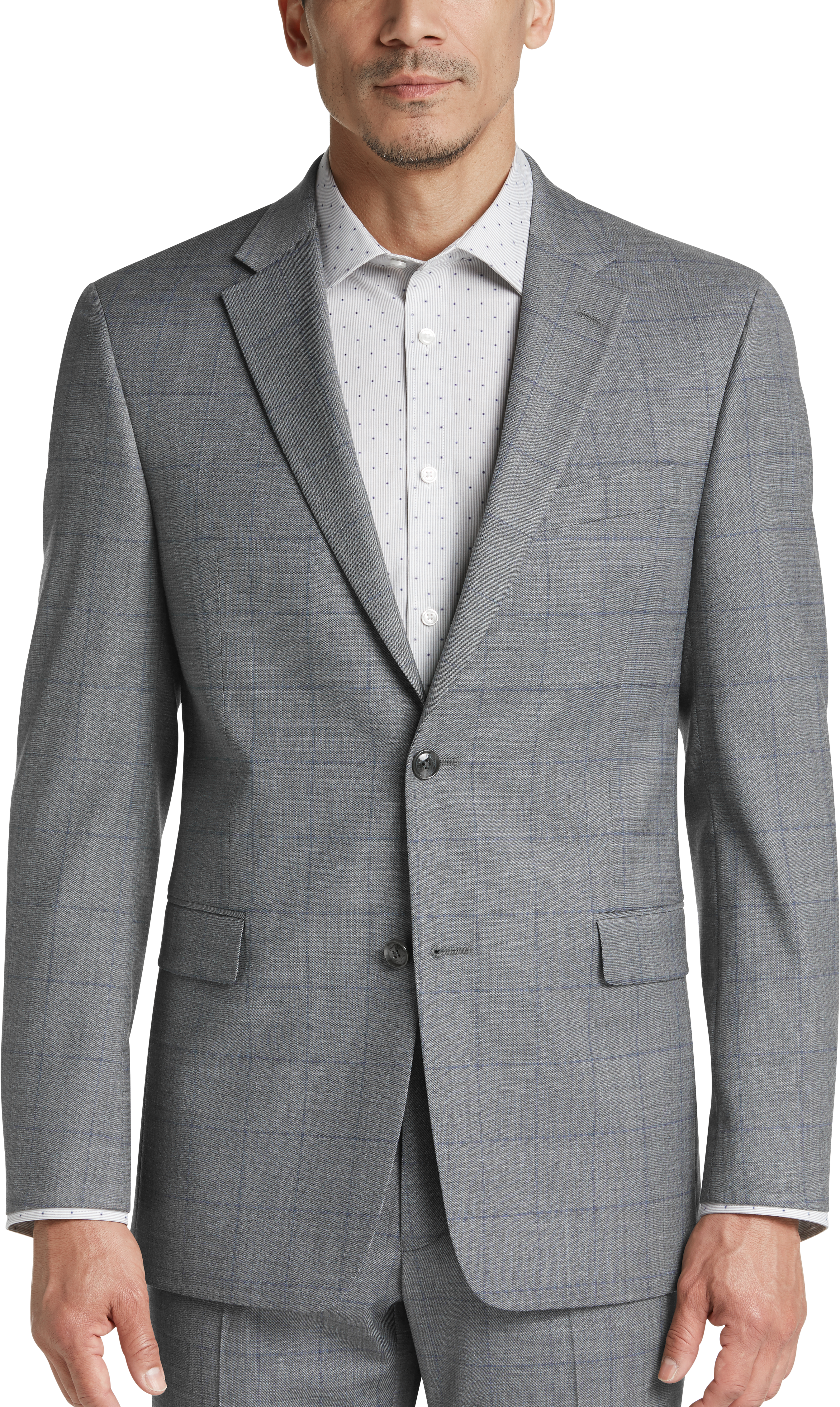 tommy hilfiger grey suit