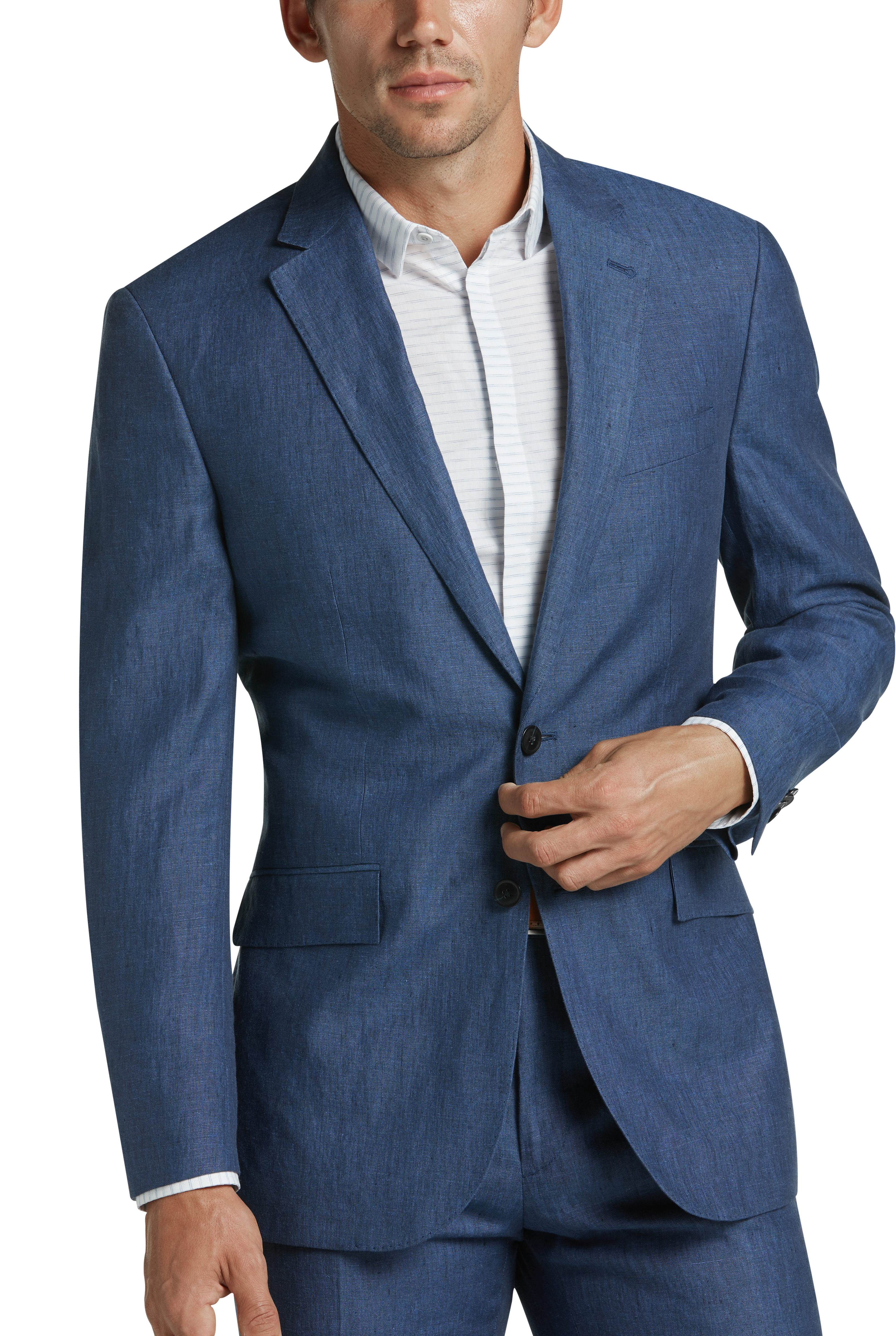 JOE Joseph Abboud Indigo Chambray Slim Fit Suit - Men's Sale | Men's ...