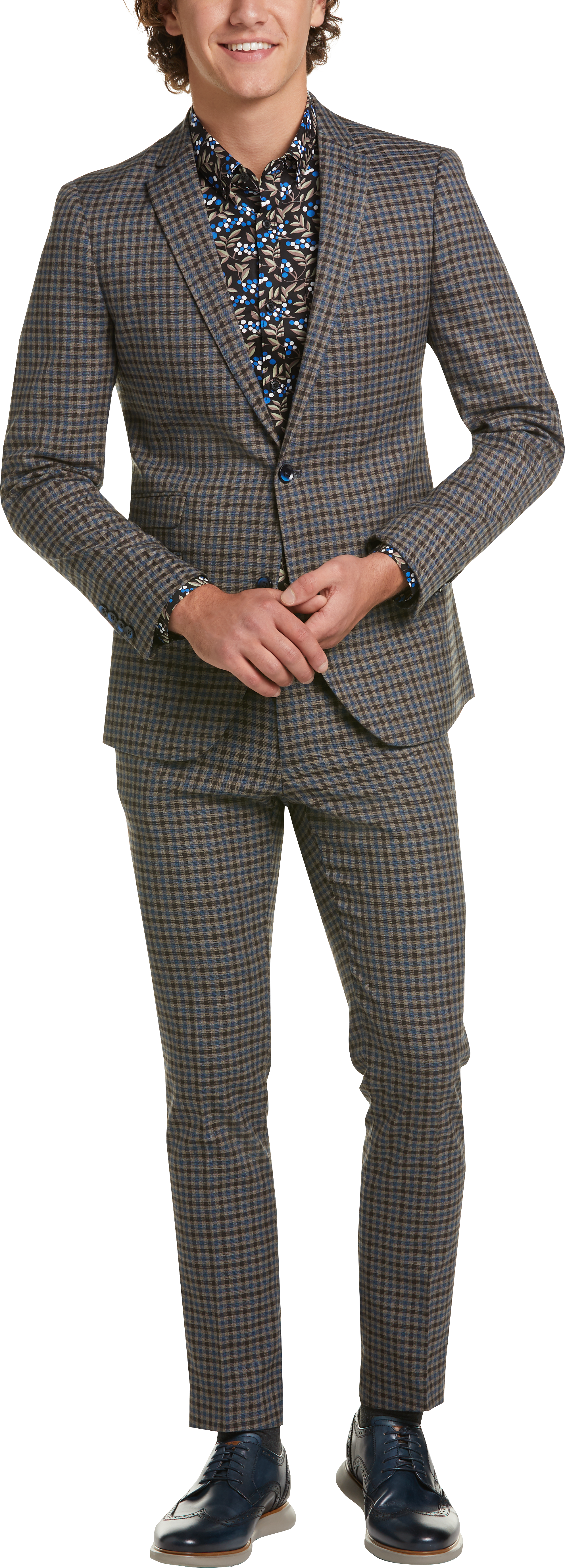 express slim fit suit