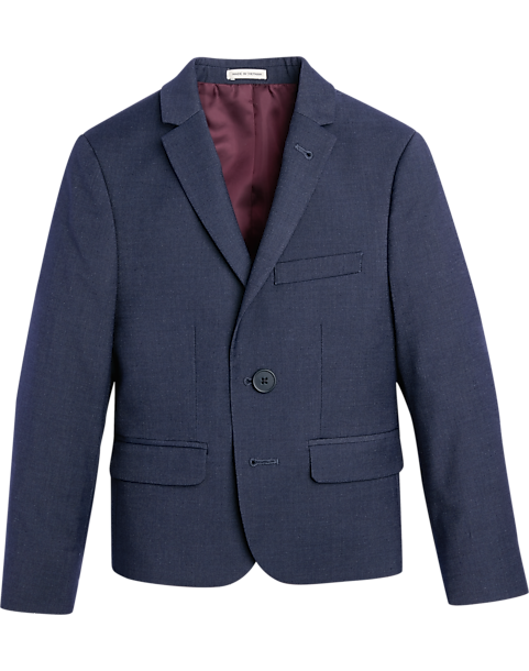 JOSEPH ABBOUD WOOL Blazer Coat Suit Separates SZ 14R Navy Blue MSRP $165 NWOT 