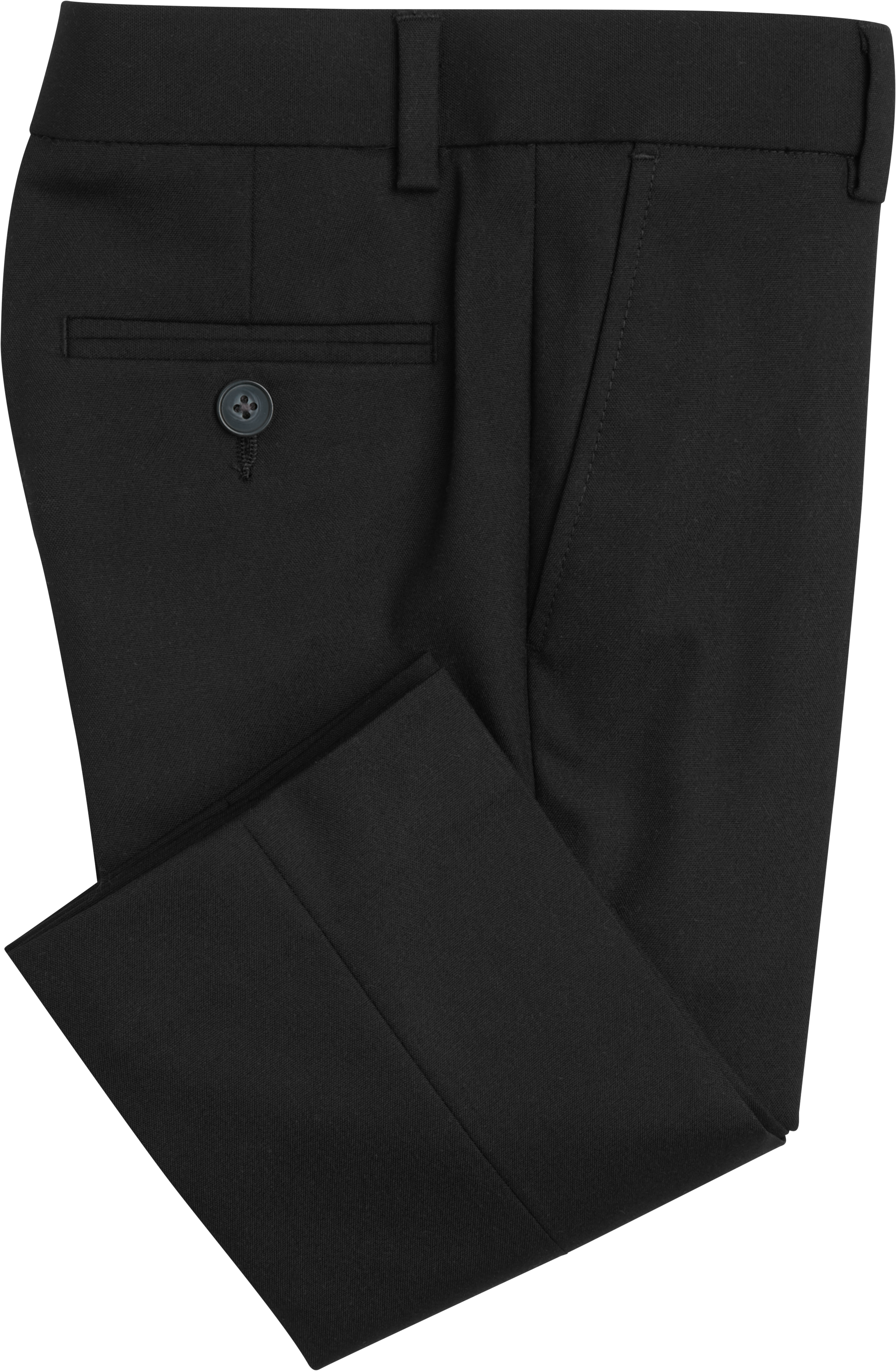 boys black suit pants