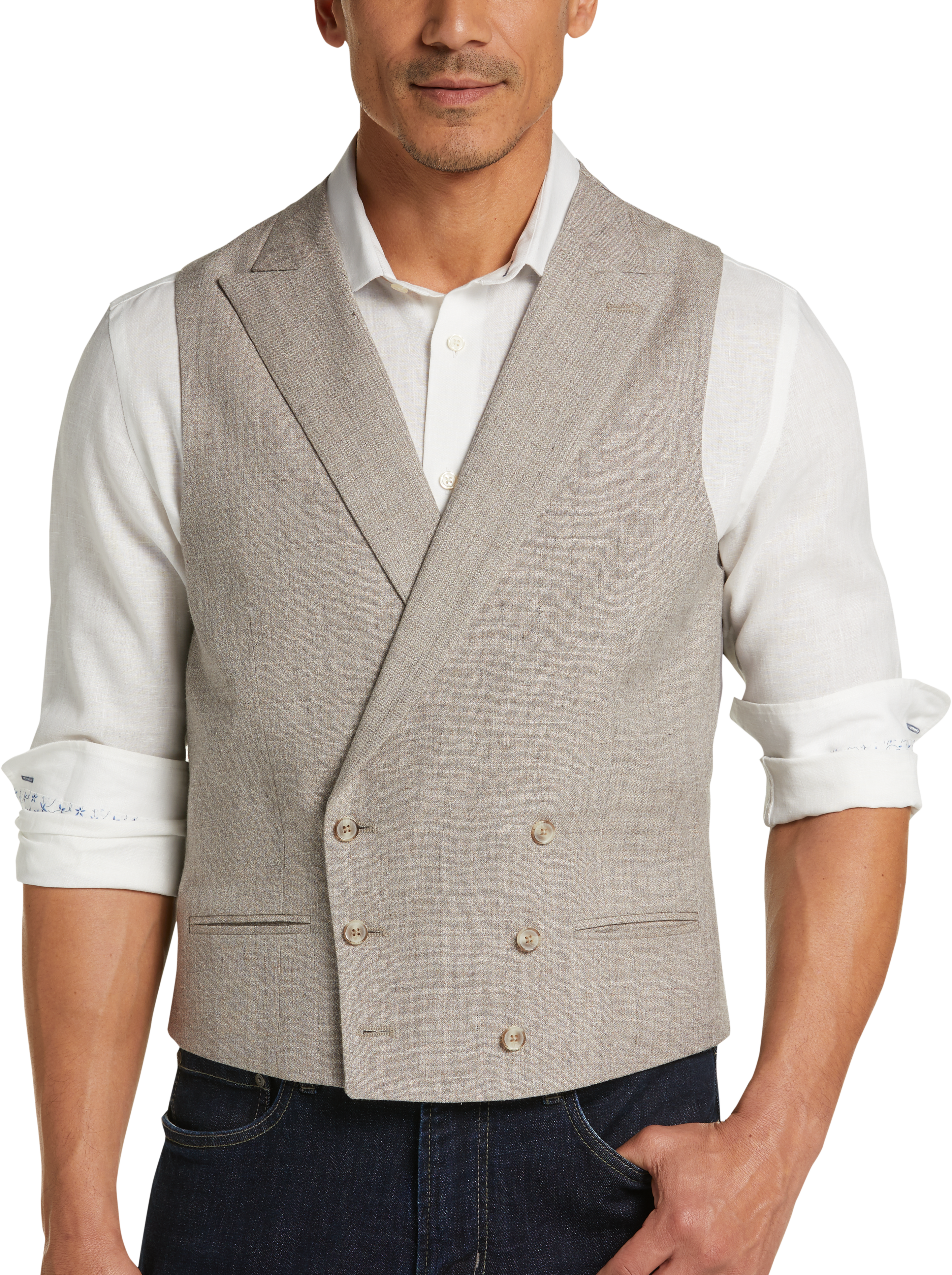 men's casual suit vest