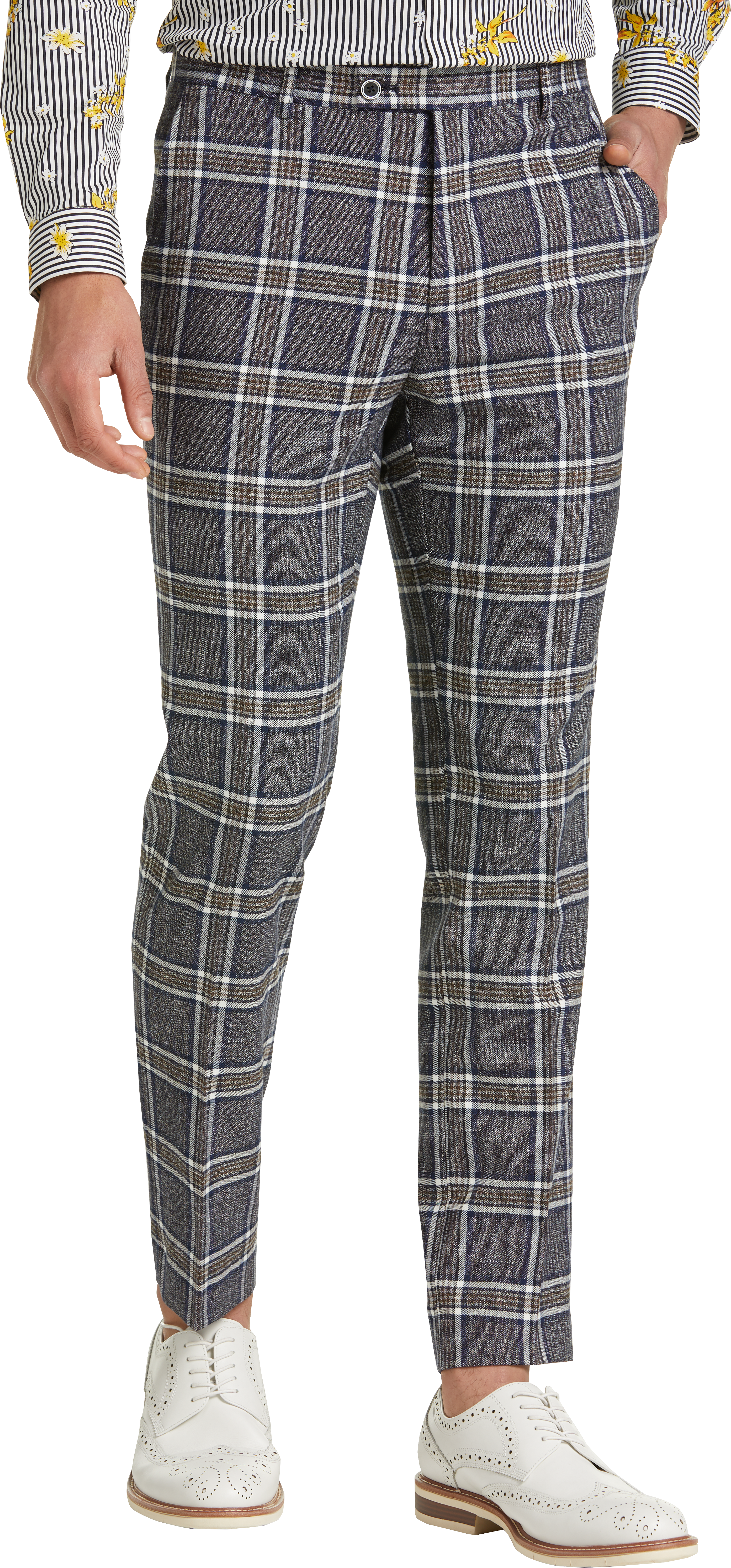 men's wearhouse plaid pants