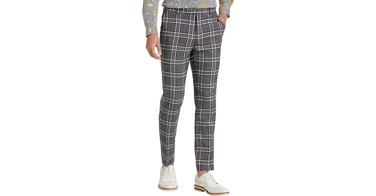 men's wearhouse plaid pants