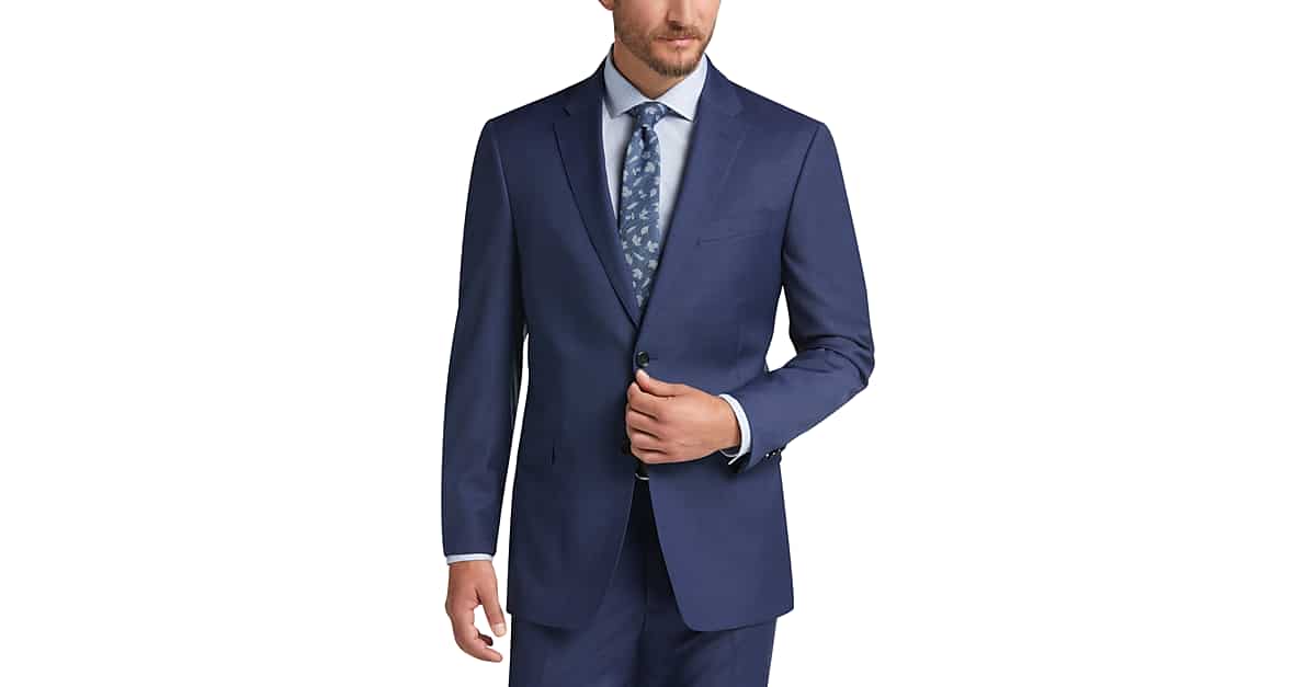 Hilfiger Blue Modern Fit Suit Suits | Wearhouse