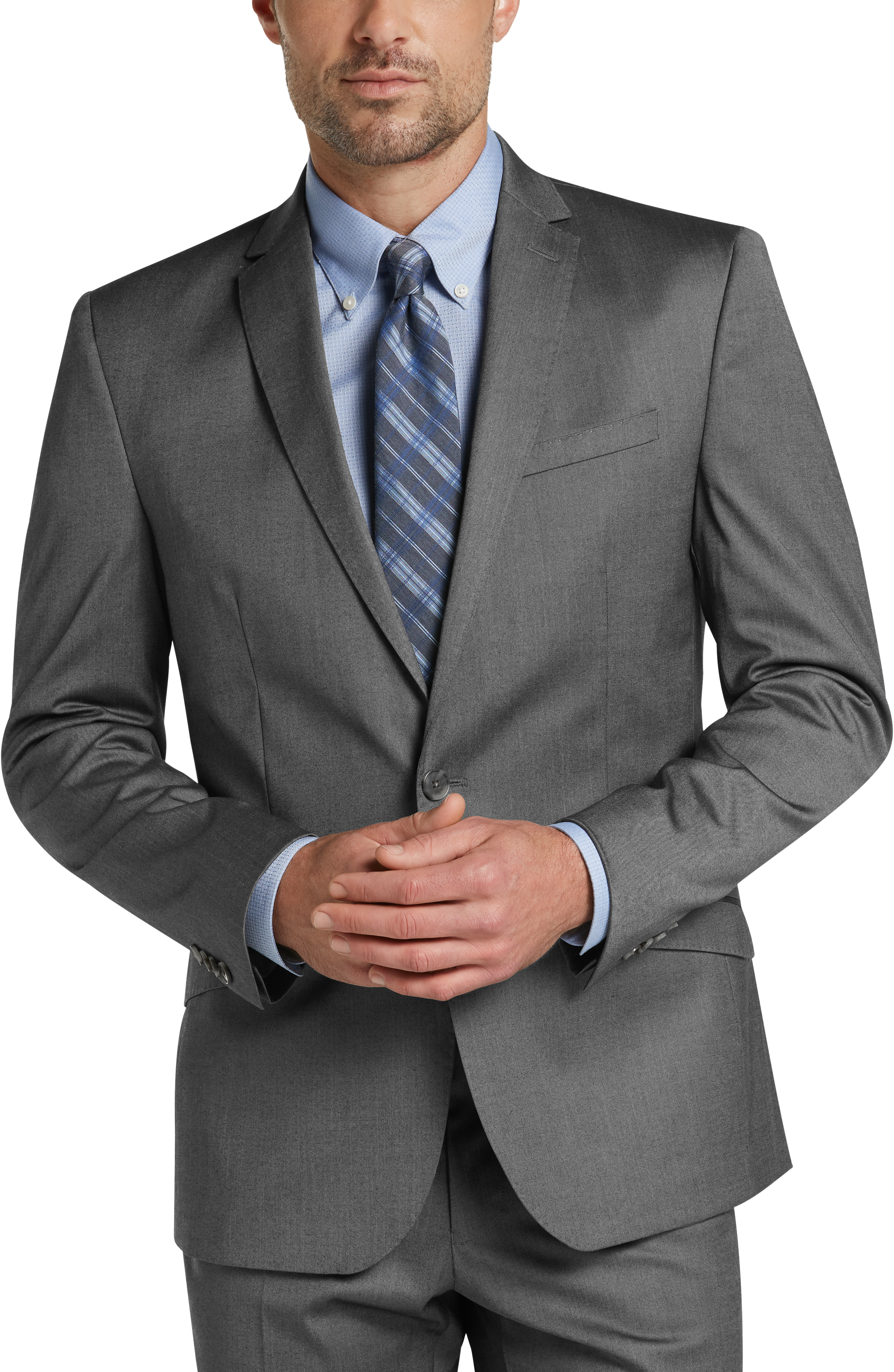 all black skinny suit