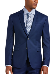 JOE Joseph Abboud Bright Blue Skinny Fit Suit