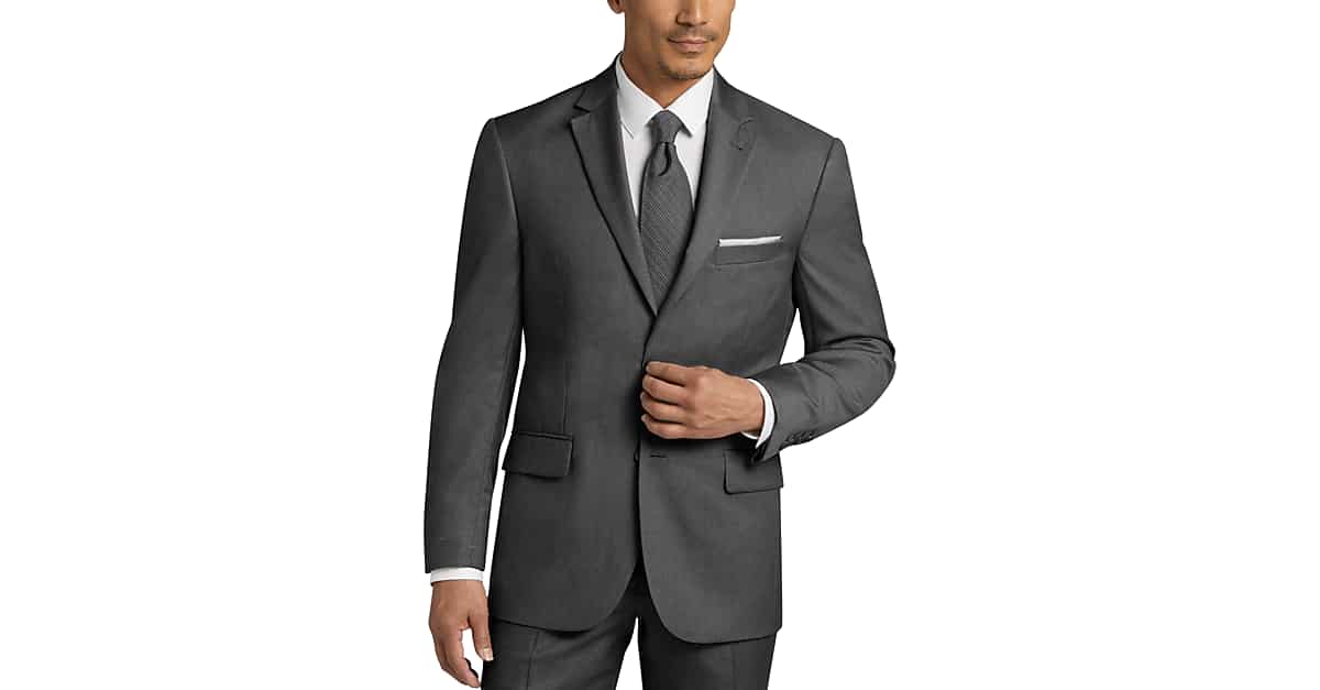 JOE Joseph Abboud Charcoal Gray Classic Fit Suit - Men's Sale | Men's  Wearhouse