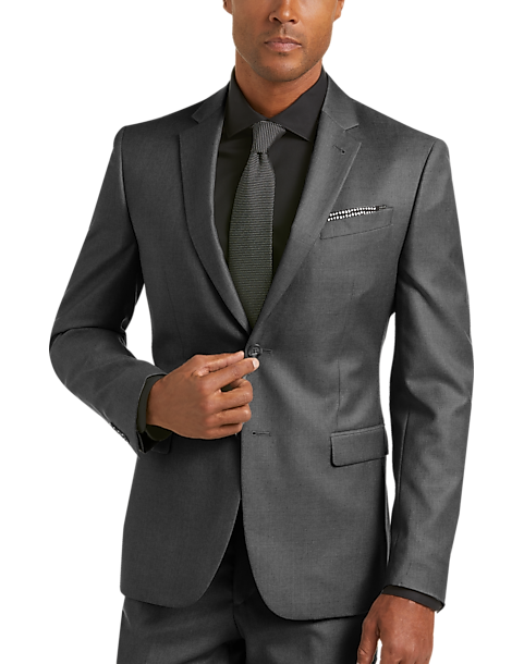 JOE Joseph Abboud Charcoal Gray Extreme Slim Fit Suit - Men's Suits ...
