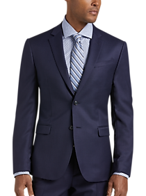 FTIMILD Mens Business Suits 3-Piece Suits Slim Fit Blazer Jacket Trousers & Tux Vest 