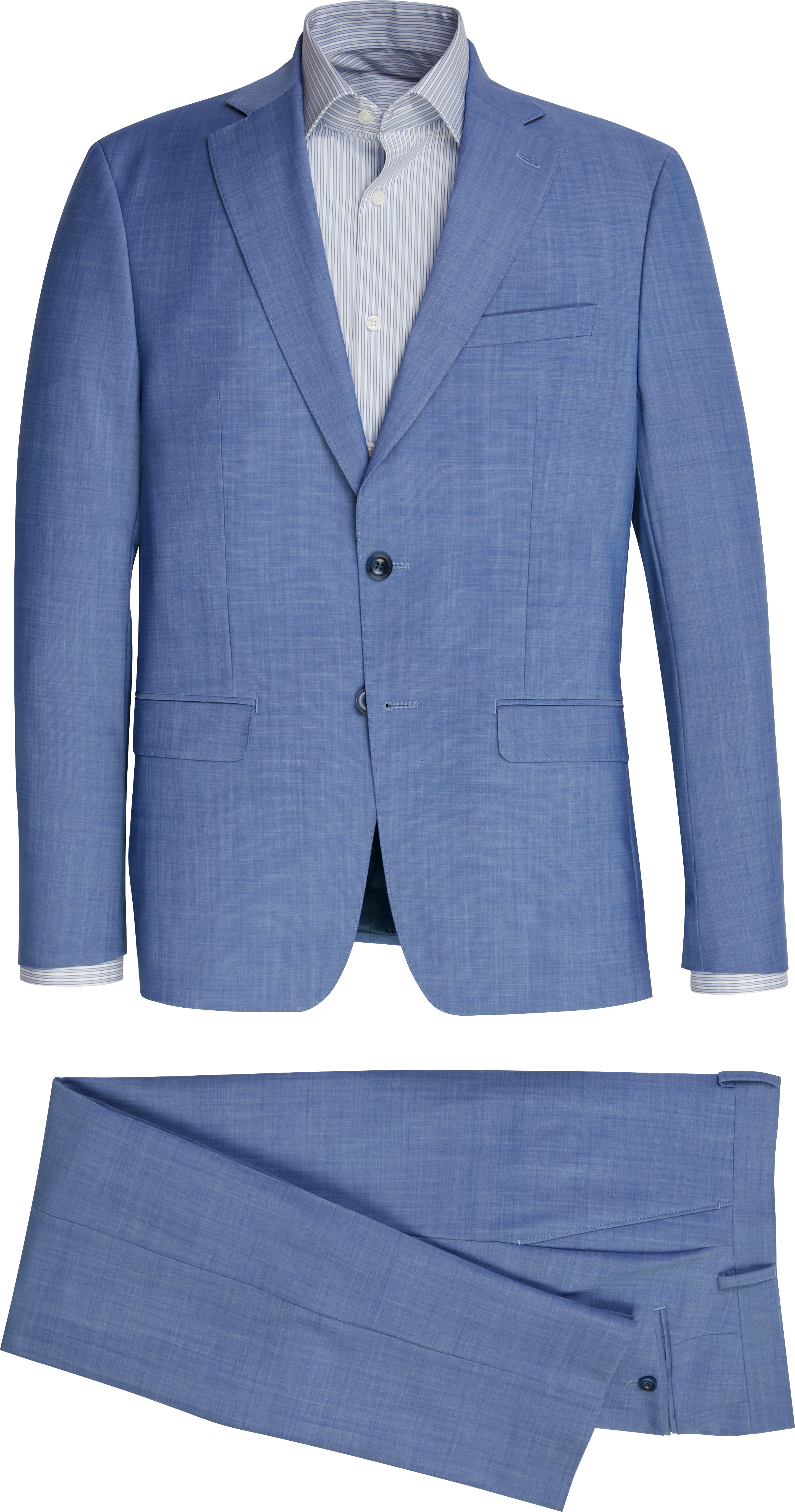michael kors blue suit