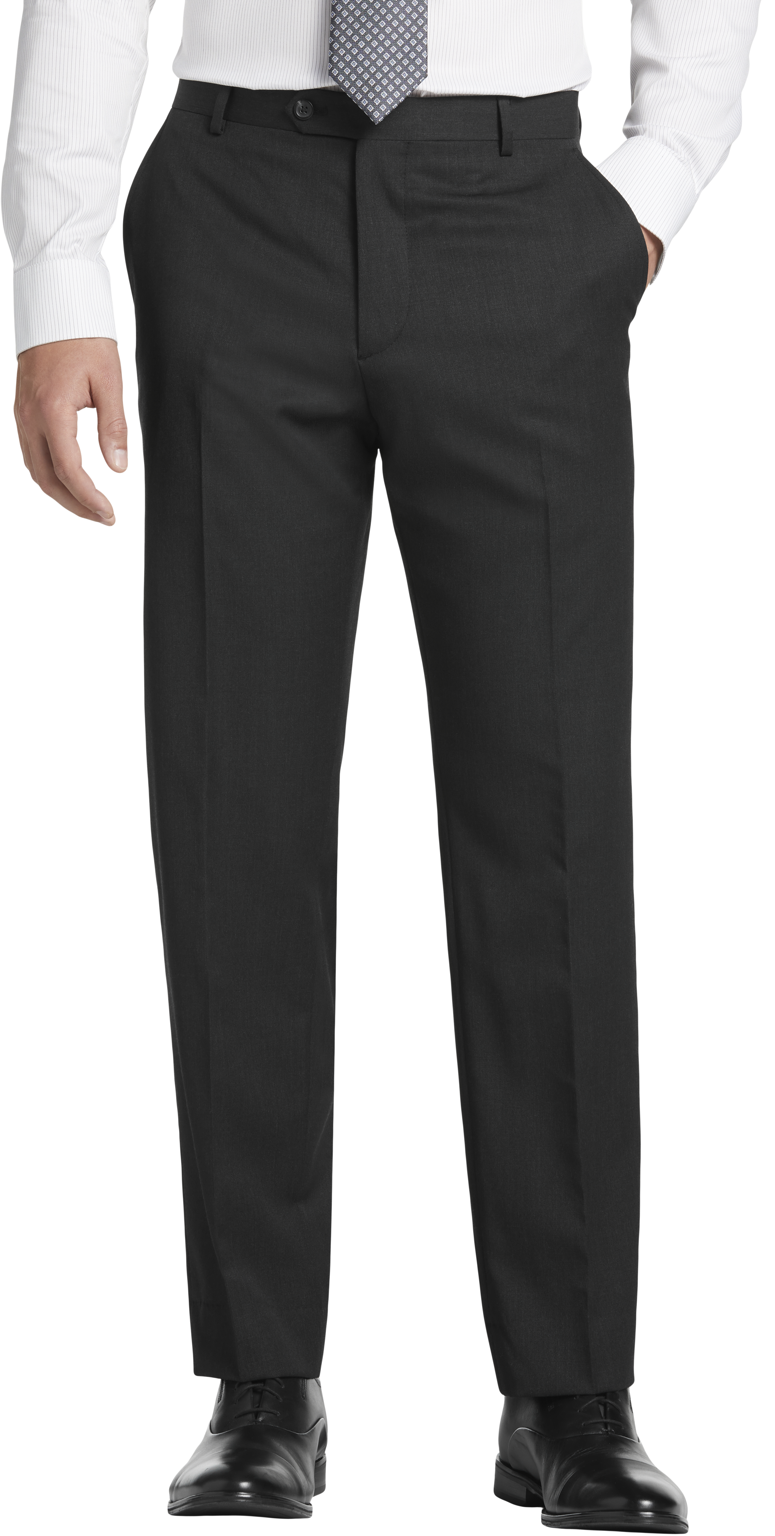 charcoal gray pants