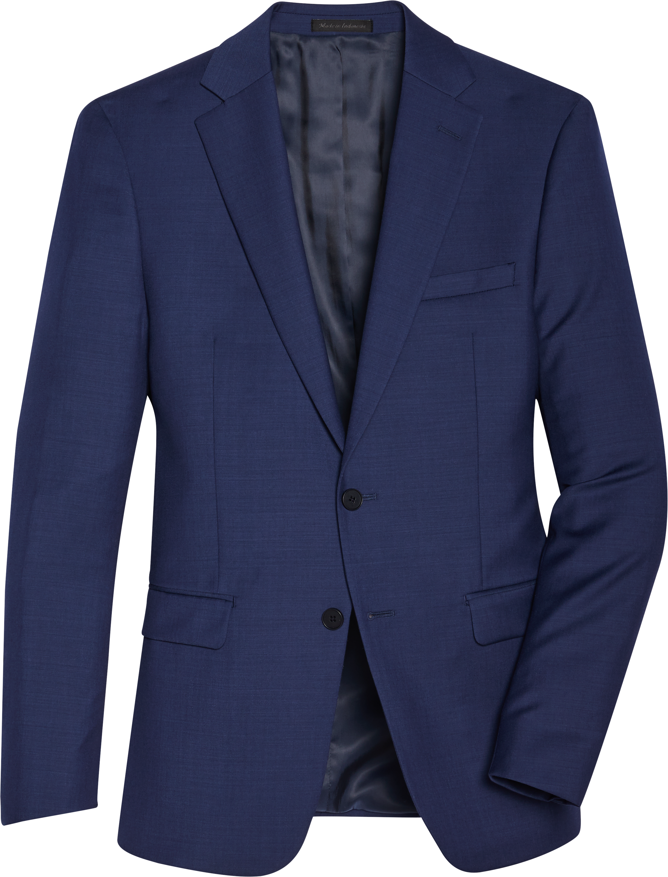 Calvin Klein X-Fit Slim Fit Suit Separates Coat, Blue - Men's Suits ...