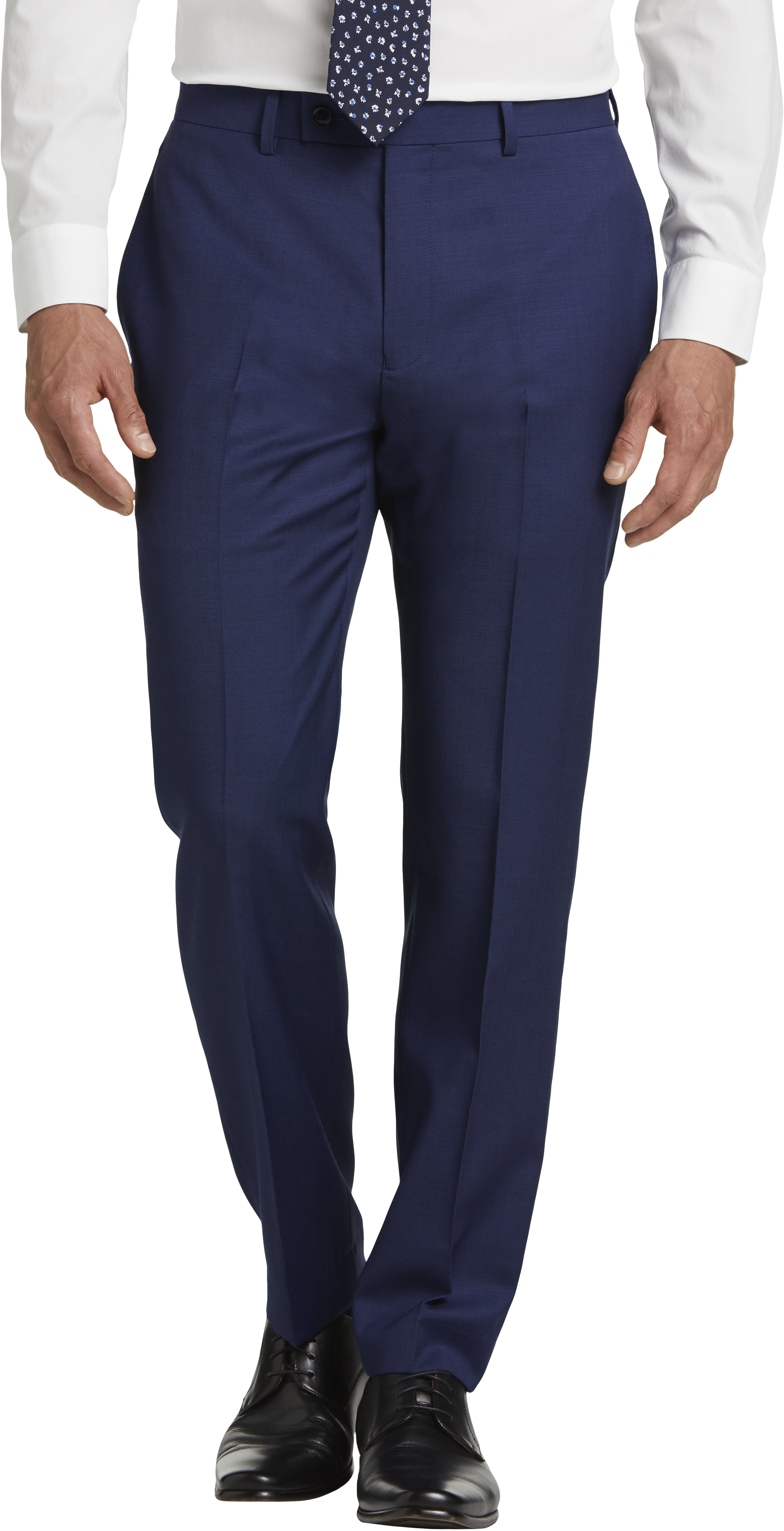 Calvin Klein X-Fit Slim Fit Suit Separates Pants, Blue - Men's Suits | Men's  Wearhouse