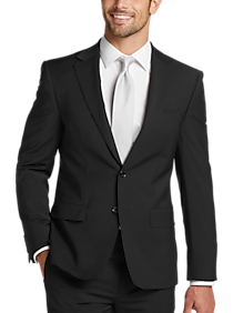 Calvin Klein Skinny Fit Suit Separates Coat, Black
