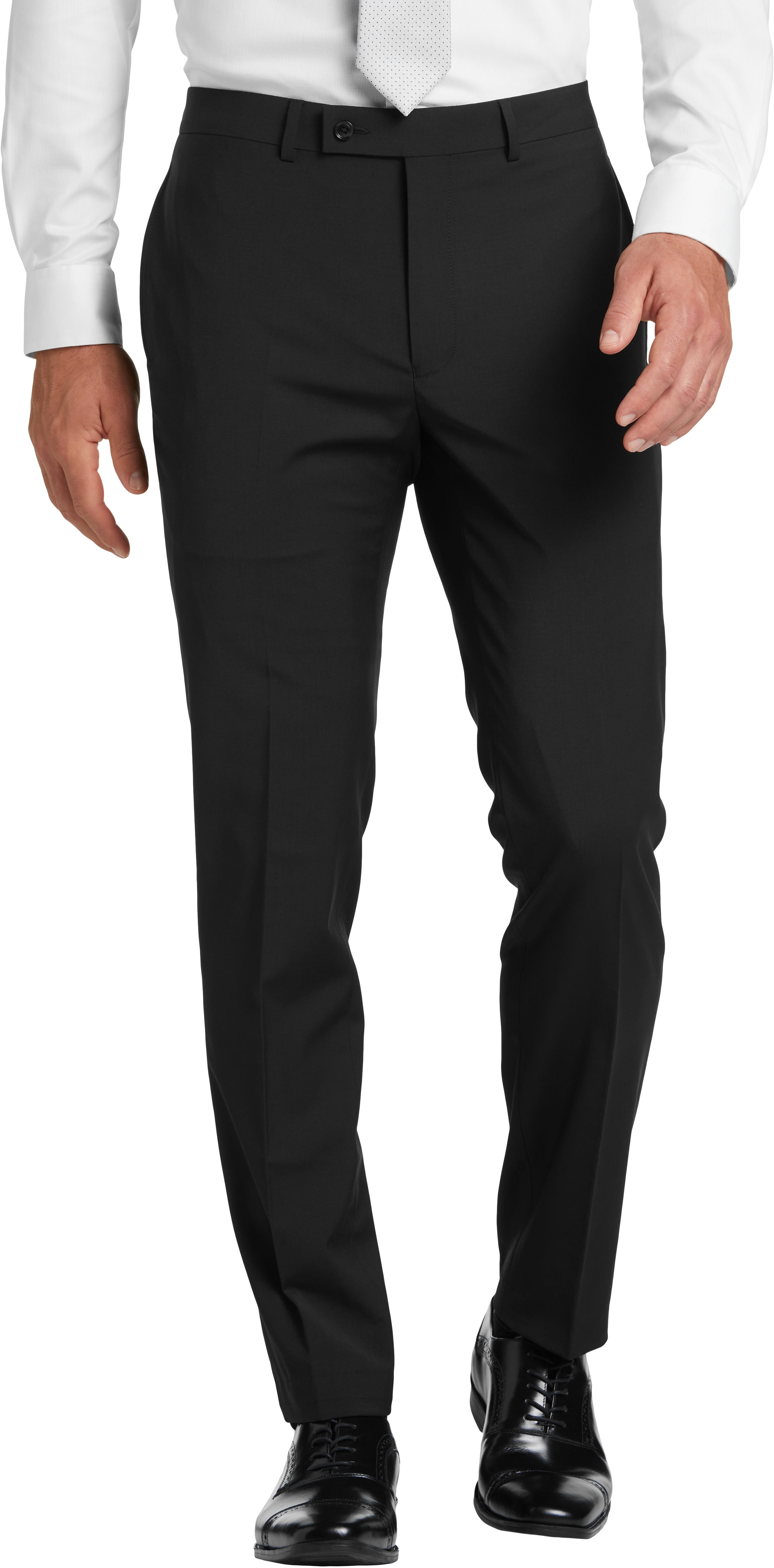 Objetivo Volcánico comerciante Calvin Klein Skinny Fit Suit Separates Pants, Black - Men's Suits | Men's  Wearhouse