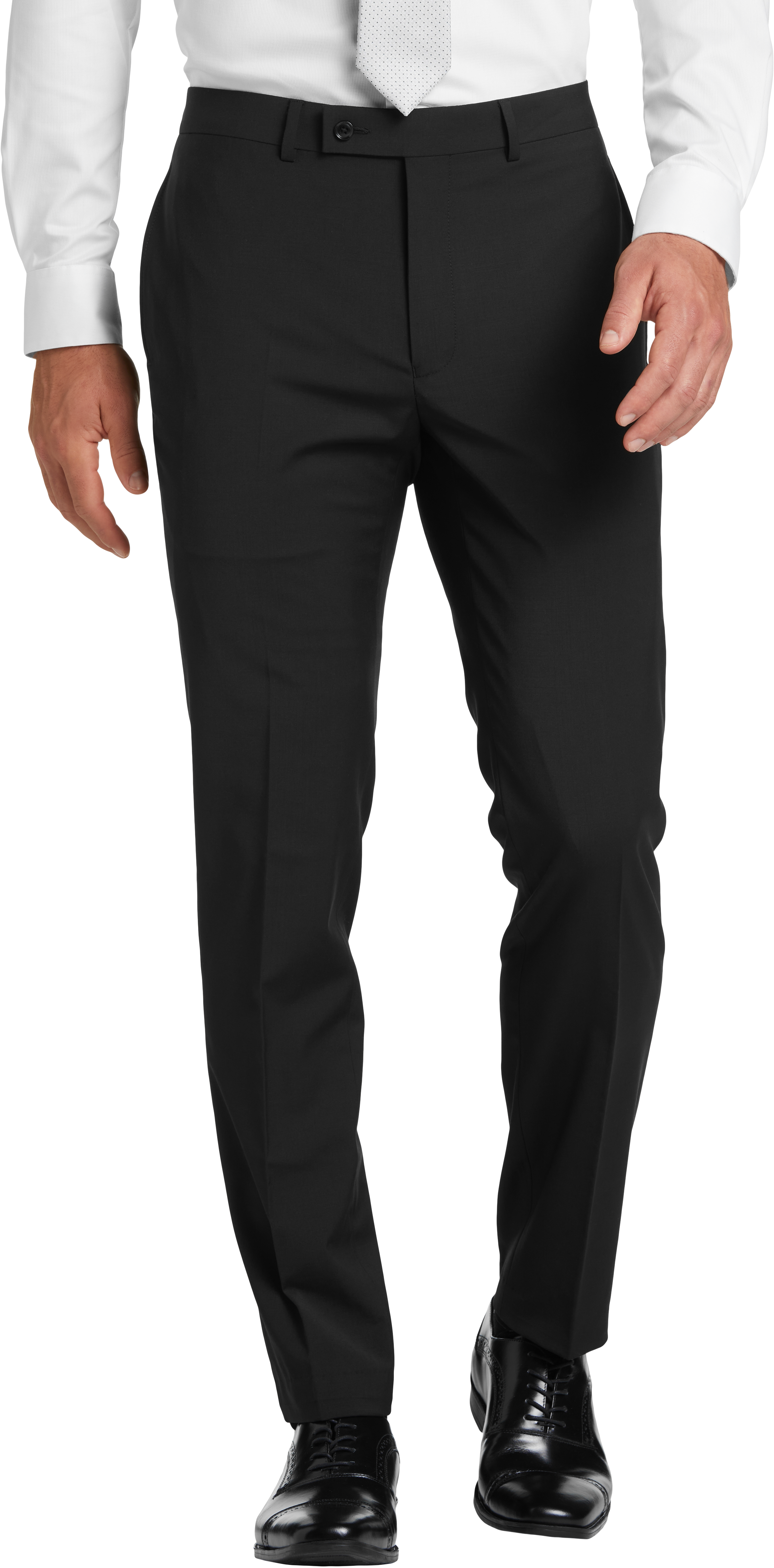 Calvin Klein Skinny Fit Suit Separates Pants, Black - Men's Suits | Men's  Wearhouse