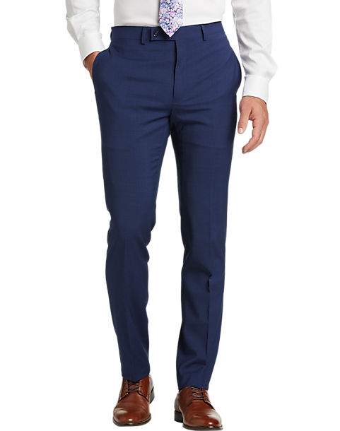Calvin Klein Skinny Fit Suit Separates Pants, Blue - Men's Suits | Men's  Wearhouse