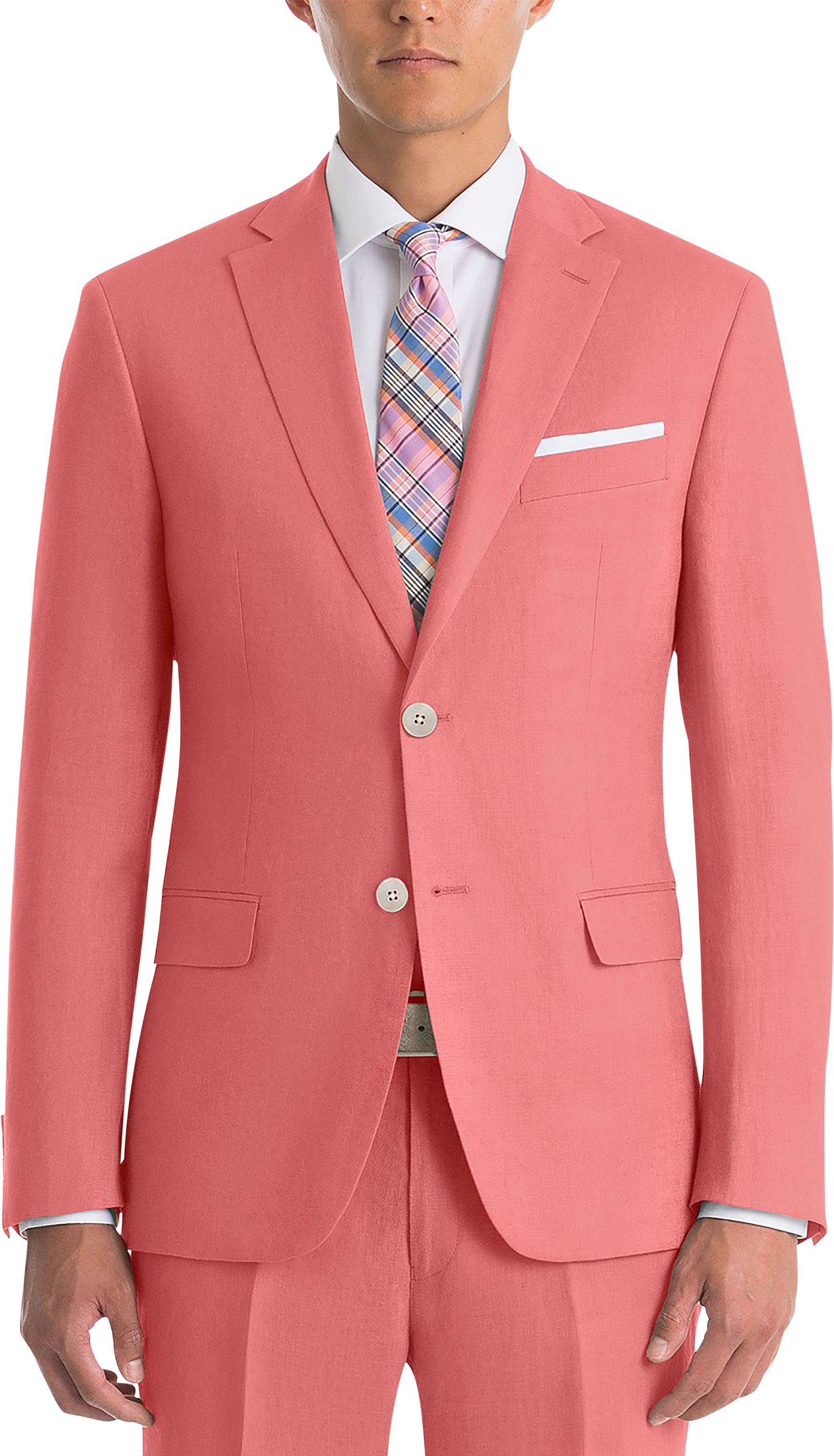 Lauren By Ralph Lauren Red Classic Fit Linen Suit Separates - Men's Suits |  Men's Wearhouse
