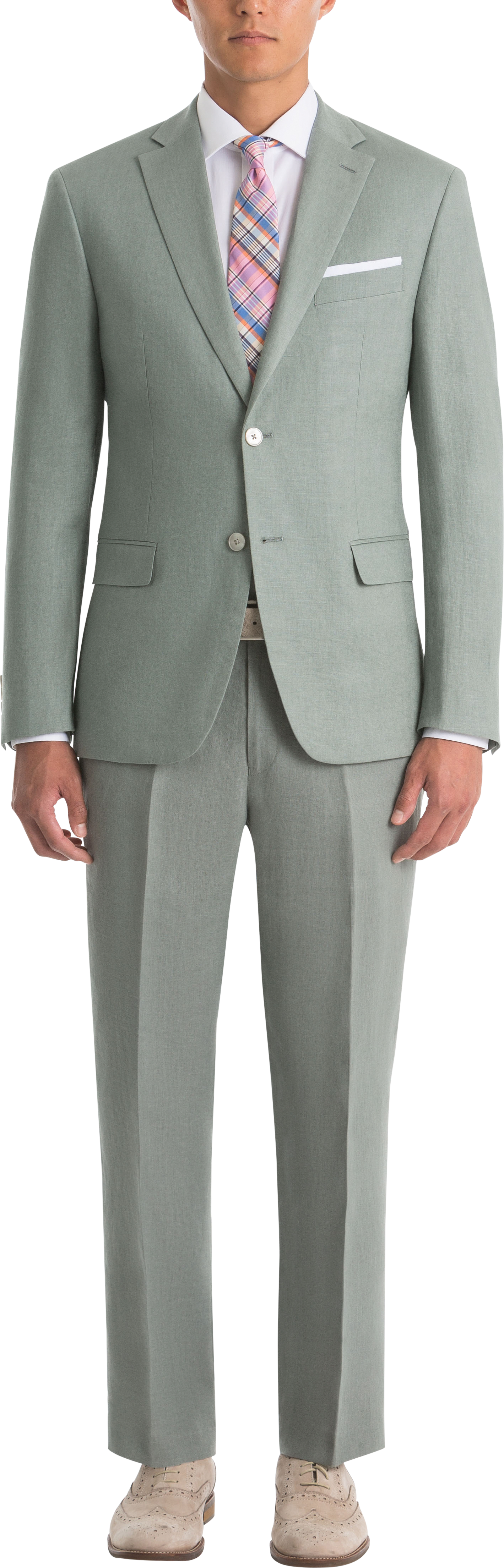 Lauren By Ralph Lauren Classic Fit Linen Suit Separates Coat, Sage - Men's  Suits | Men's Wearhouse