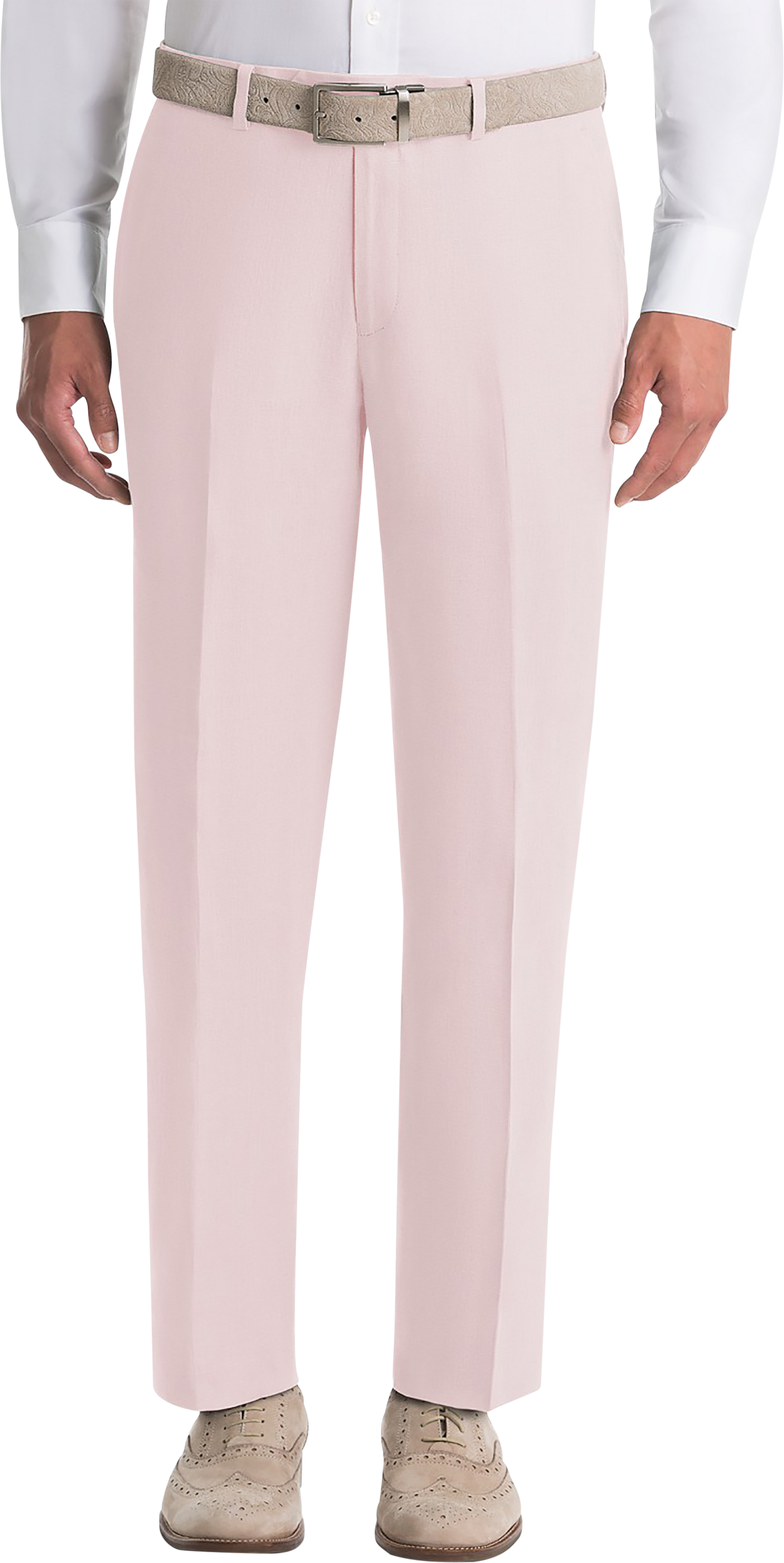 Lauren By Ralph Lauren Classic Fit Linen Suit Separates Pants, Pink - Men's  Suits | Men's Wearhouse