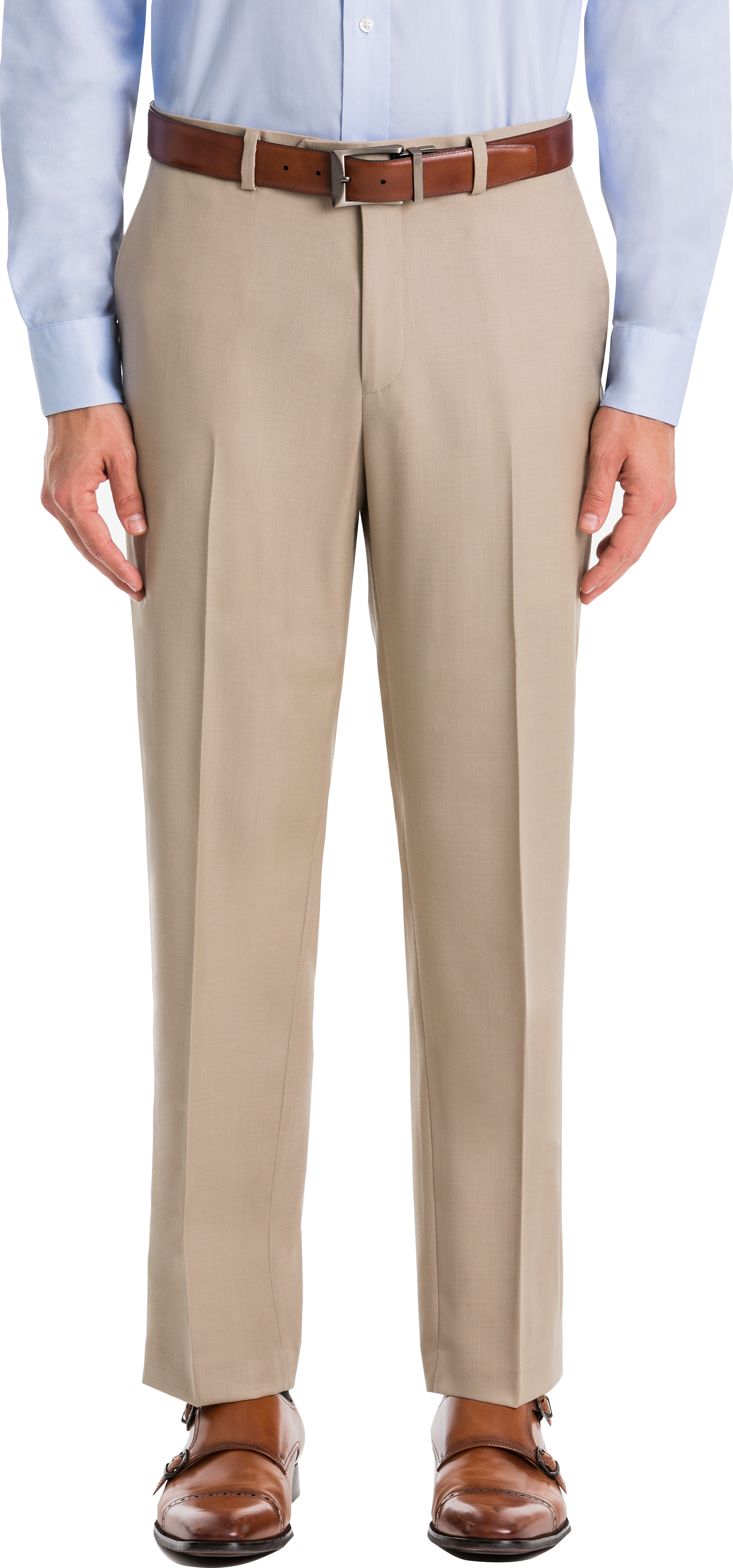 Lauren by Ralph Lauren Classic Fit Suit Separates Pants, Tan - Men's ...