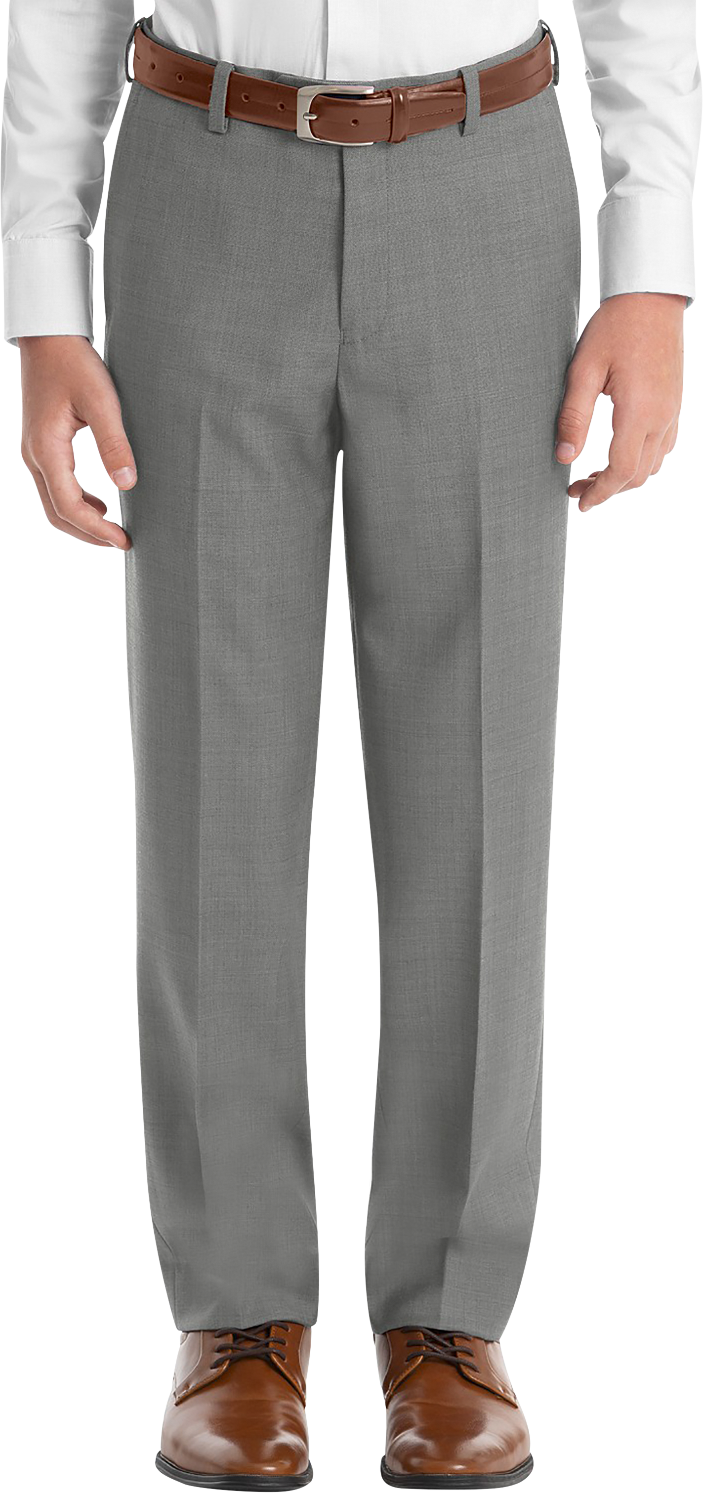 Lauren By Ralph Lauren Boys (Sizes 4-7) Suit Separates Pants, Light Gray Sharkskin