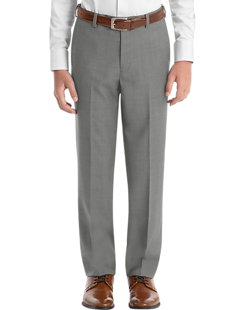 Lauren By Ralph Lauren Boys (Sizes 4-7) Suit Separates Pants, Light Gray  Sharkskin