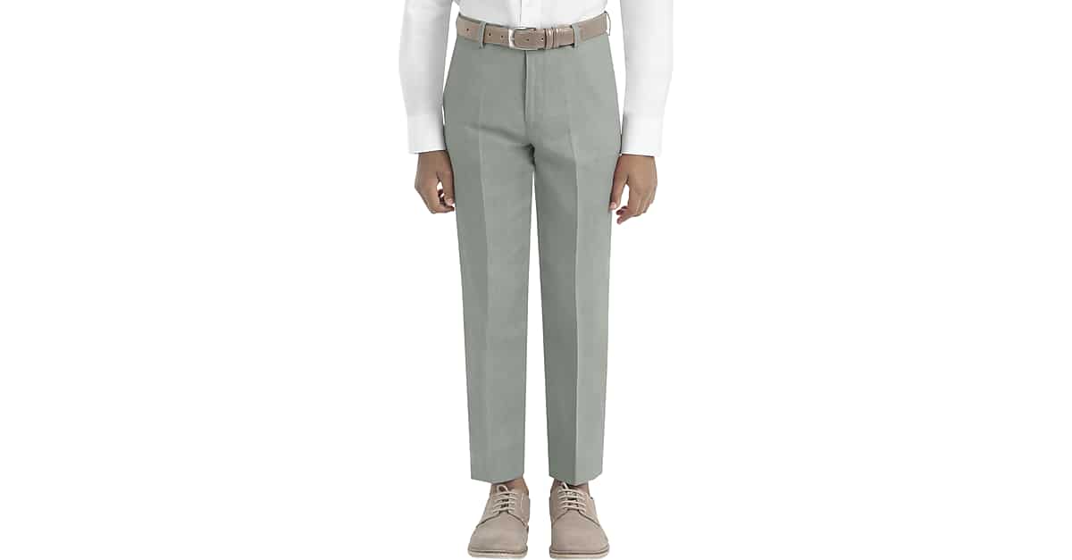 Lauren By Ralph Lauren Boys (Sizes 4-7) Suit Separates Pants, Sage - Men's  Pants | Men's Wearhouse