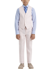 Mens Boys Suits & Tuxedos, Suits - Lauren By Ralph Lauren Boys (Sizes 4-7) Suit Separates Vest, Pink - Men's Wearhouse