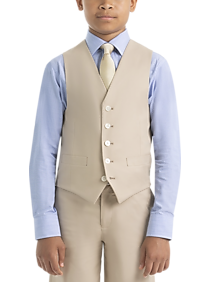 Lauren By Ralph Lauren Boys (Sizes 8-20) Suit Separates Vest, Tan
