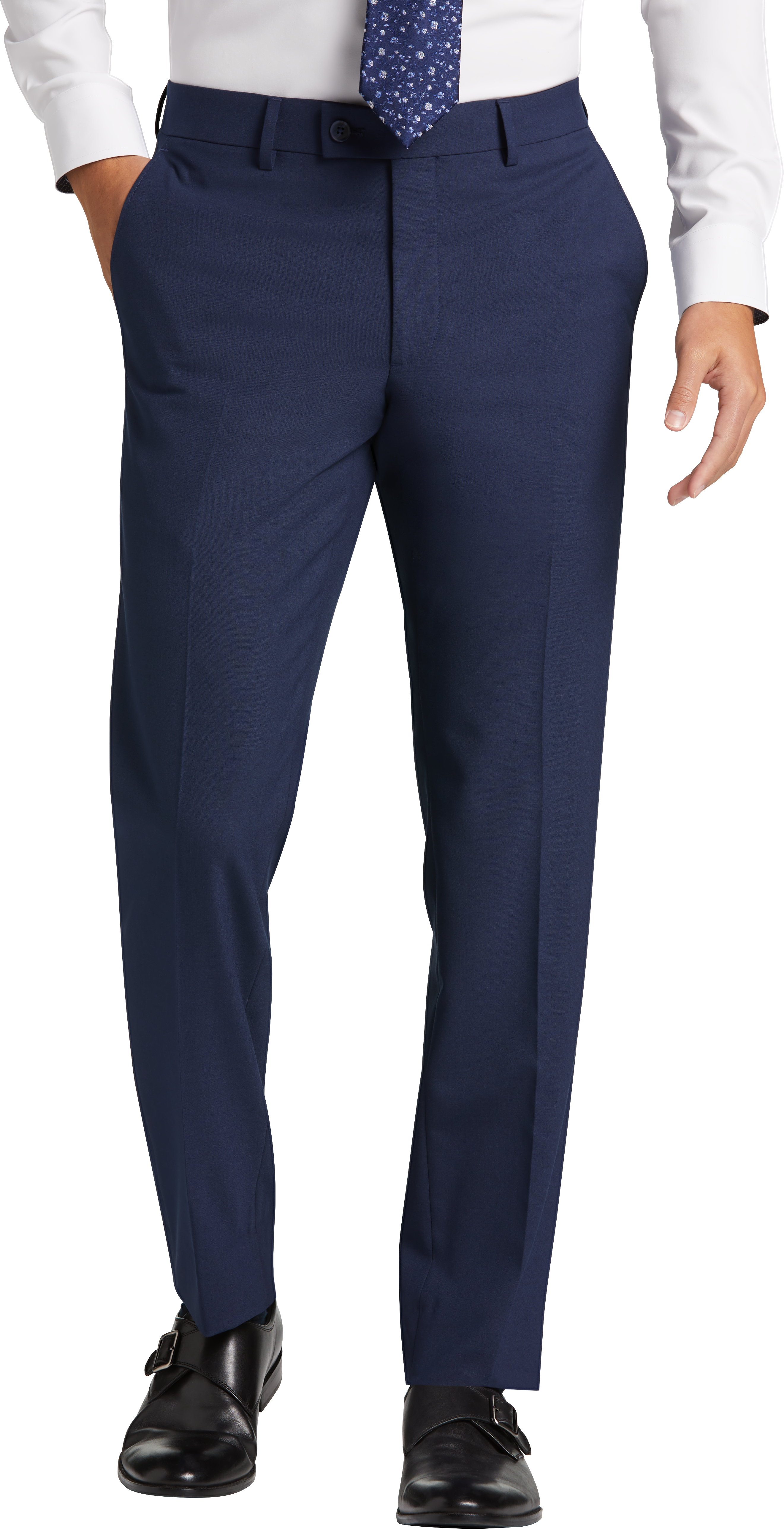 Egara Skinny Fit Suit Separate Pants, Postman Blue