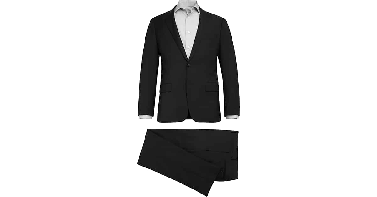 Calvin Klein X-Fit Slim Fit Suit, Black - Men's Sale | Men's Wearhouse