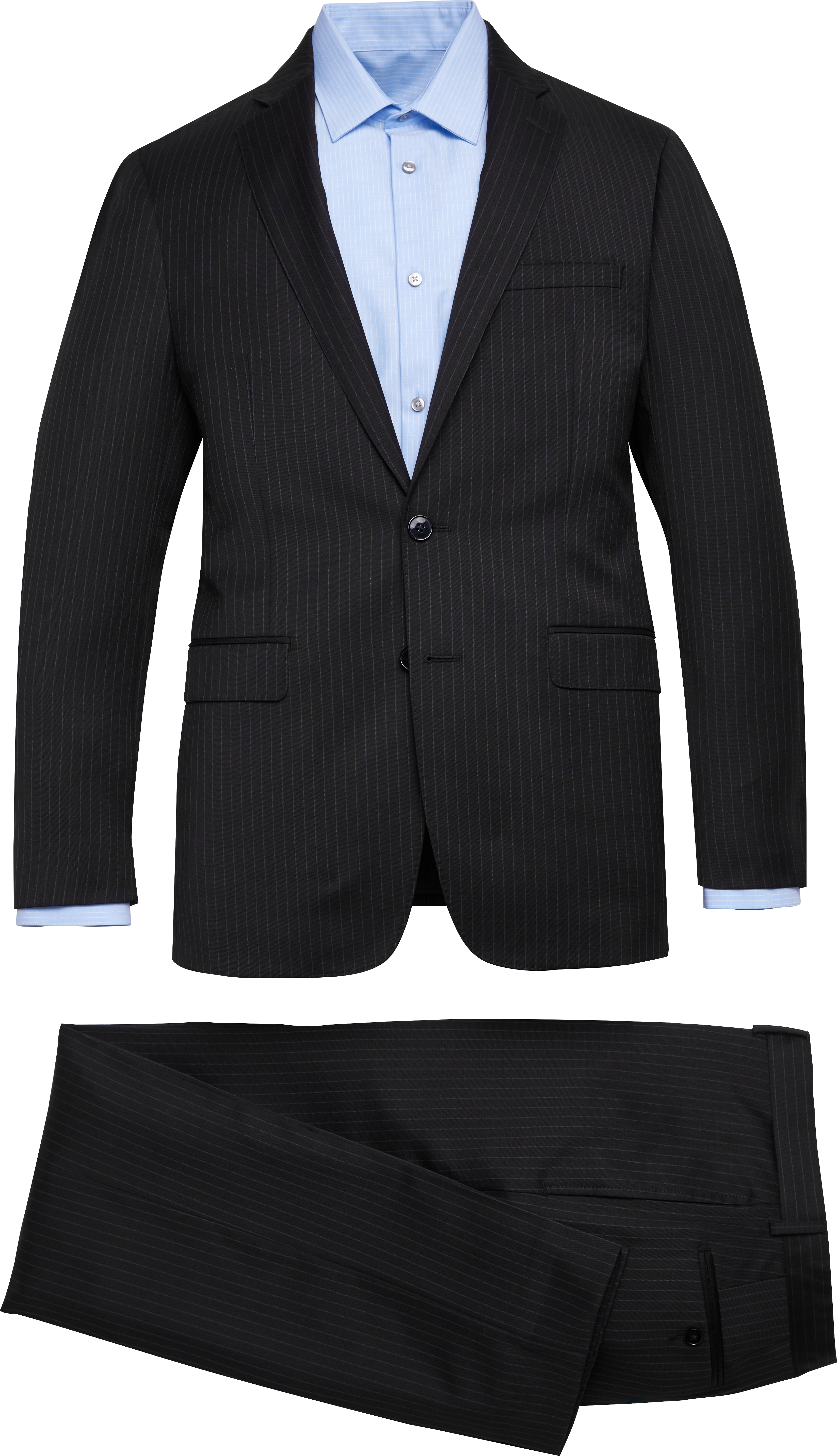 calvin klein x fit suit black