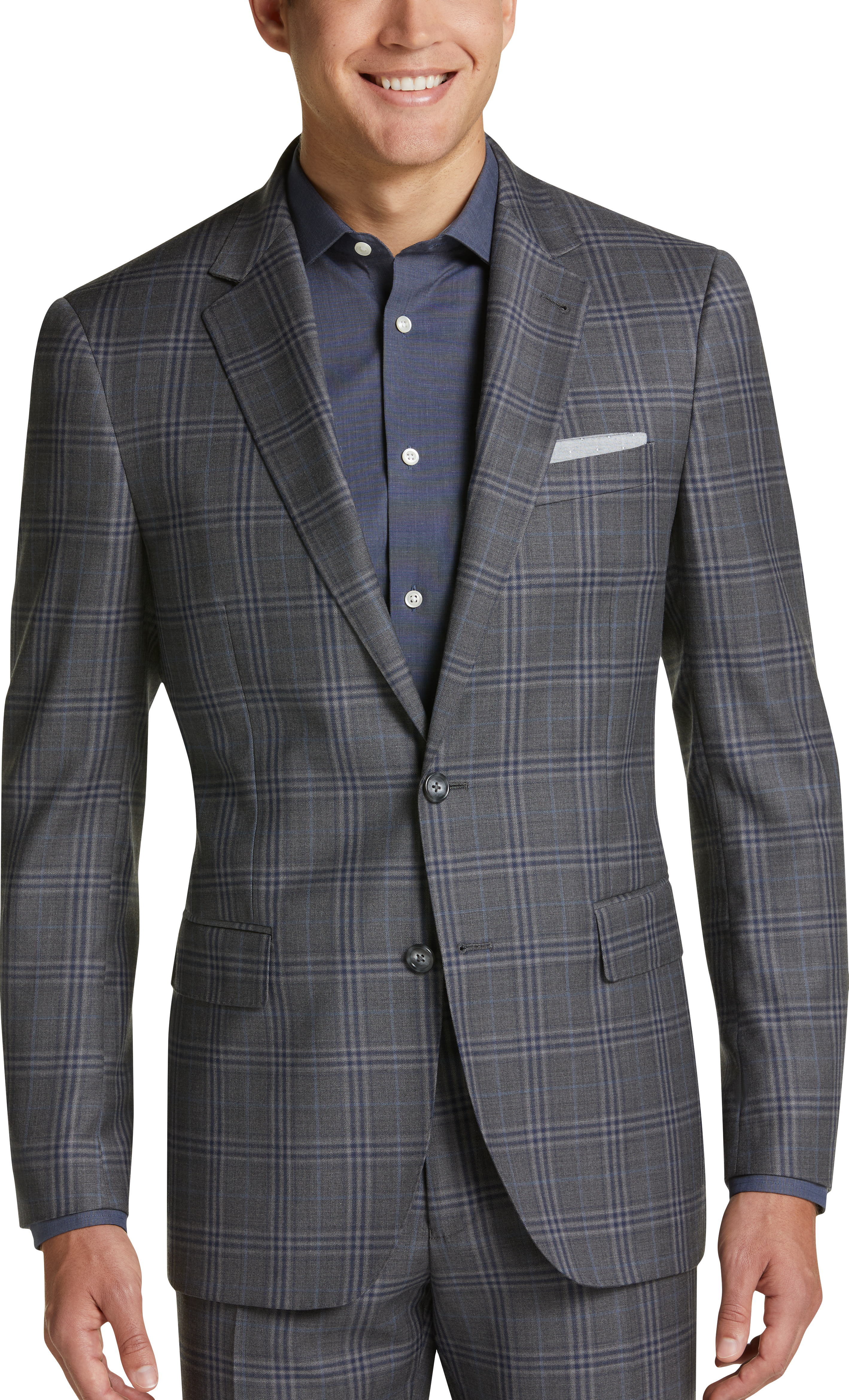 joseph abboud gray suit