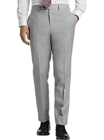 Calvin Klein X-Fit Slim Fit Suit Separates Pants, Light Gray Sharkskin