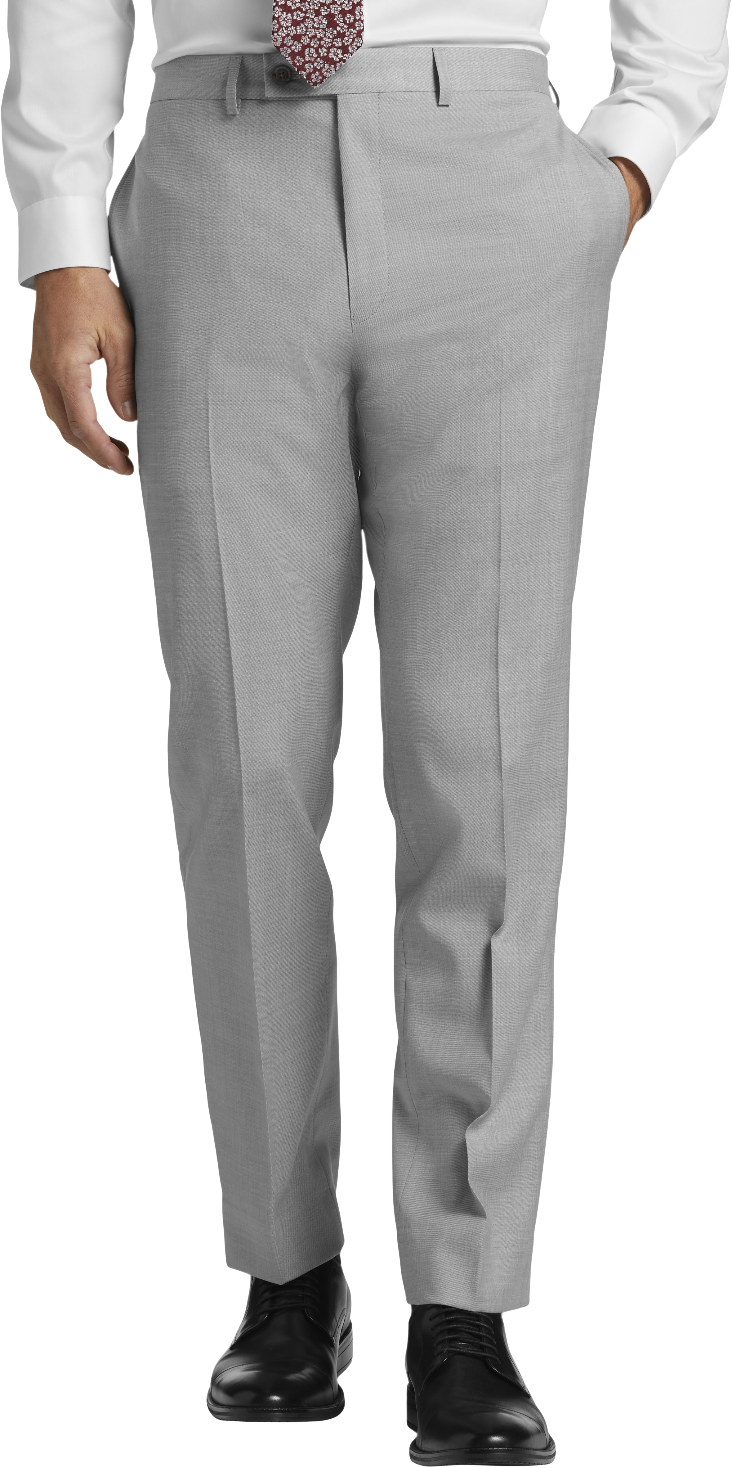 The Grey Sharkskin Pants