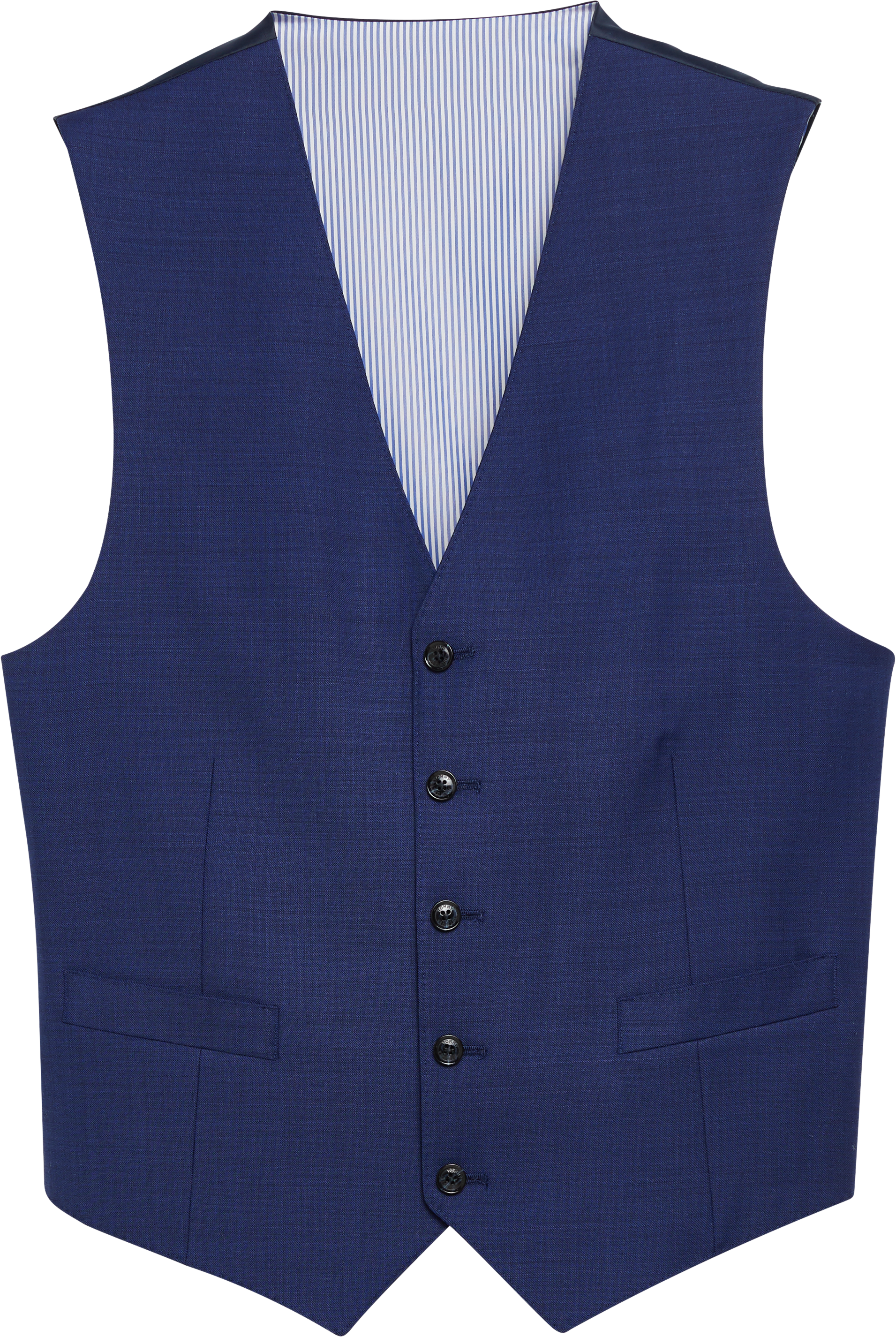 evig Tilslutte essens Tommy Hilfiger Modern Fit Suit Separates Vest, Blue - Men's Suits | Men's  Wearhouse