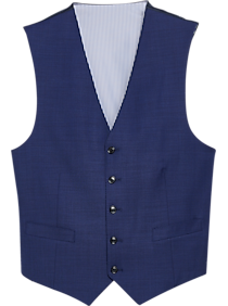Tommy Hilfiger Modern Fit Suit Separates Vest, Postman Blue