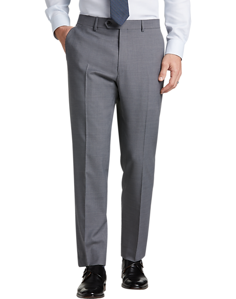 Tommy Hilfiger Modern Fit Flex Suit Separates Pants, Gray - Men's Suits ...