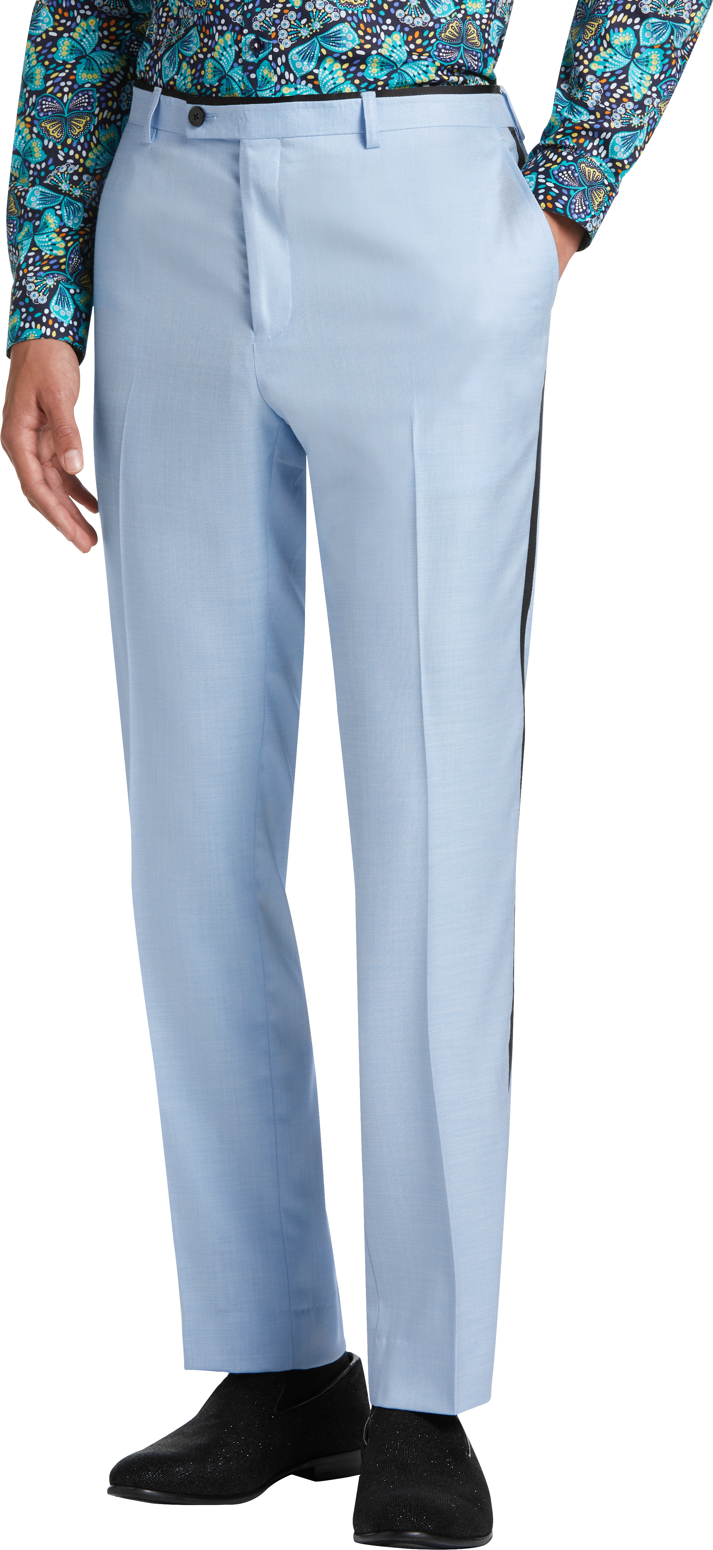 Paisley \u0026 Gray Slim Fit Suit Separates