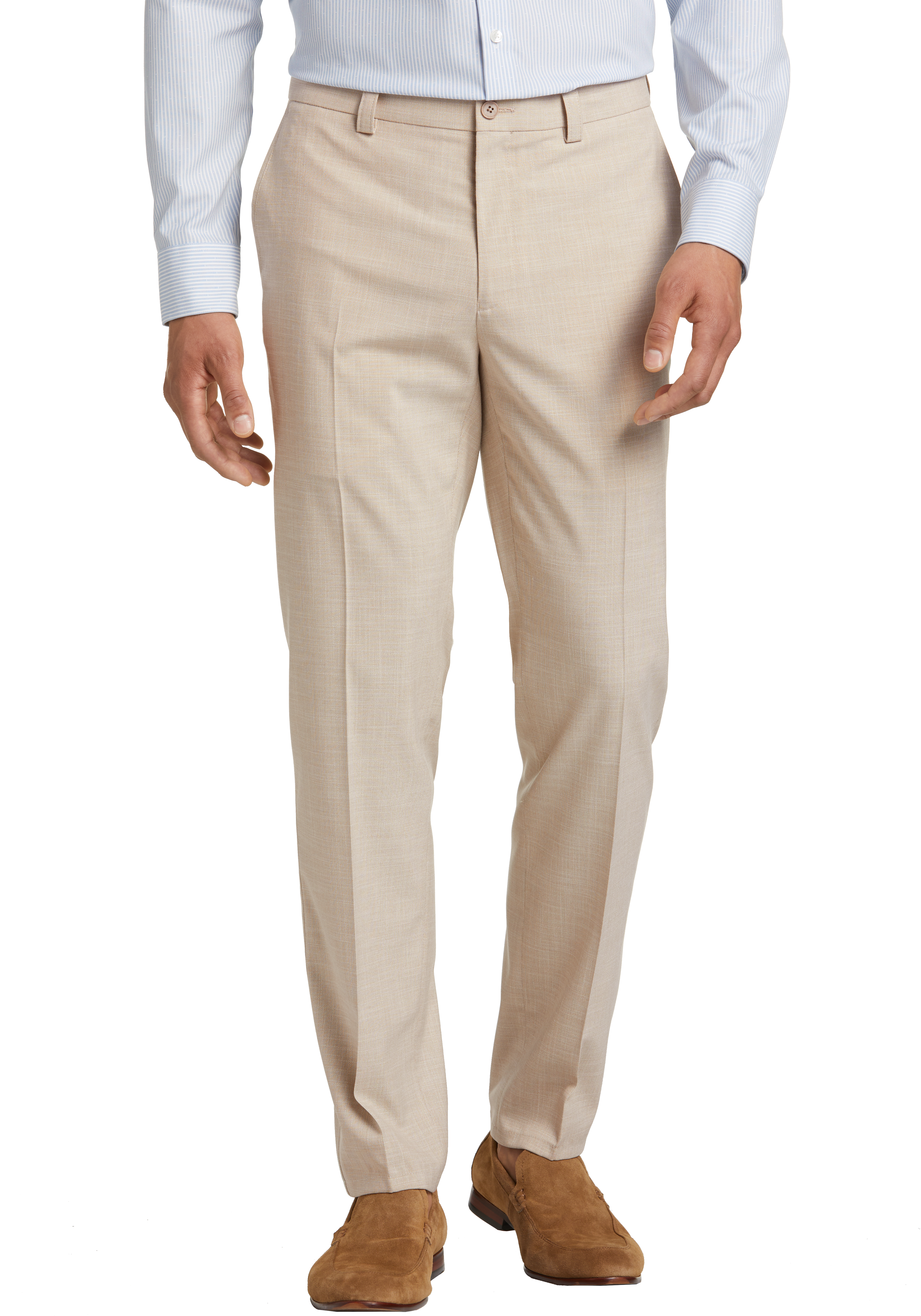 Michael Kors Modern Fit Suit Separates Pants, Tan - Men's Sale | Men's  Wearhouse