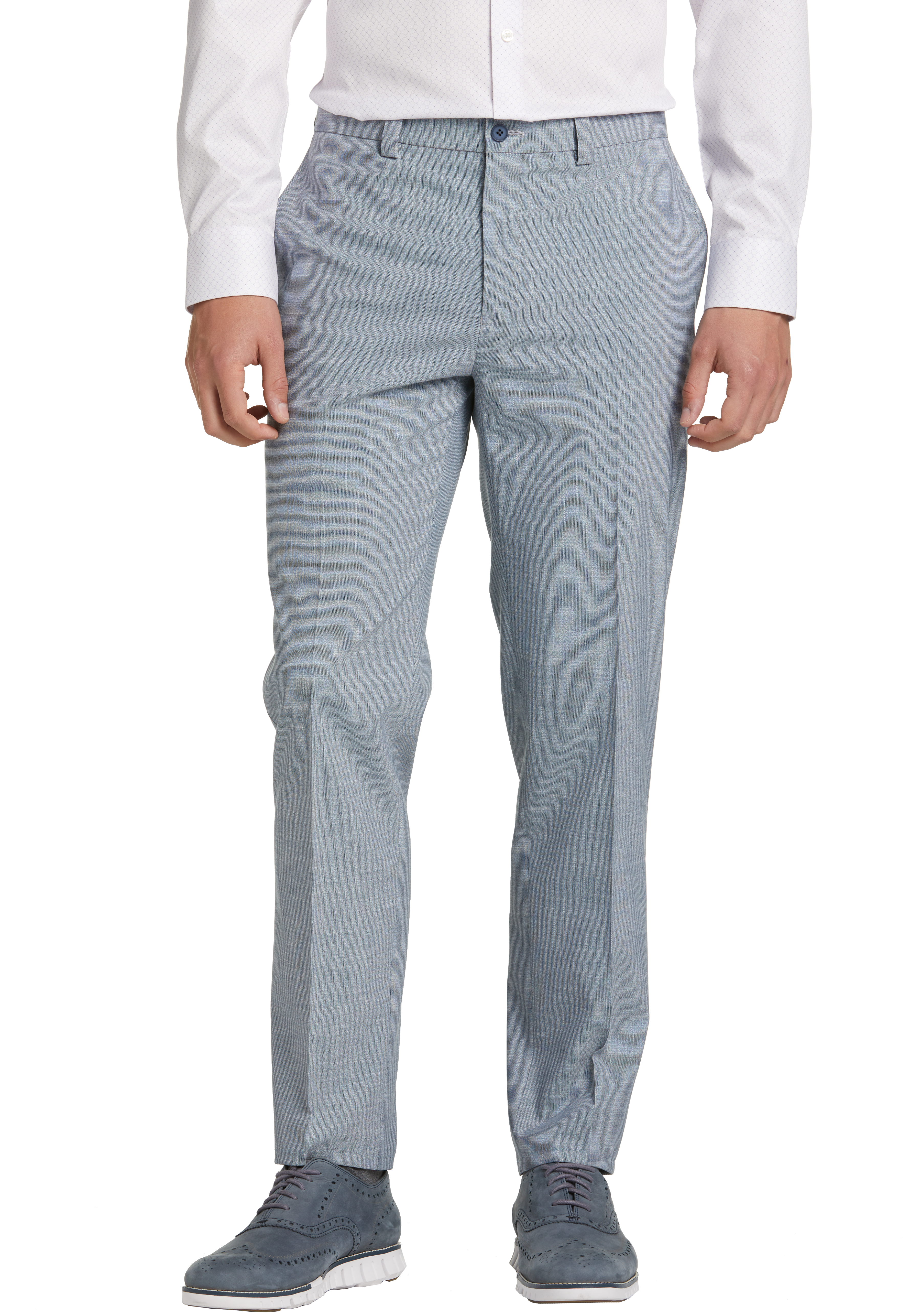Michael Kors Modern Fit Suit Separates Pants, Light Blue - Men's Sale |  Men's Wearhouse